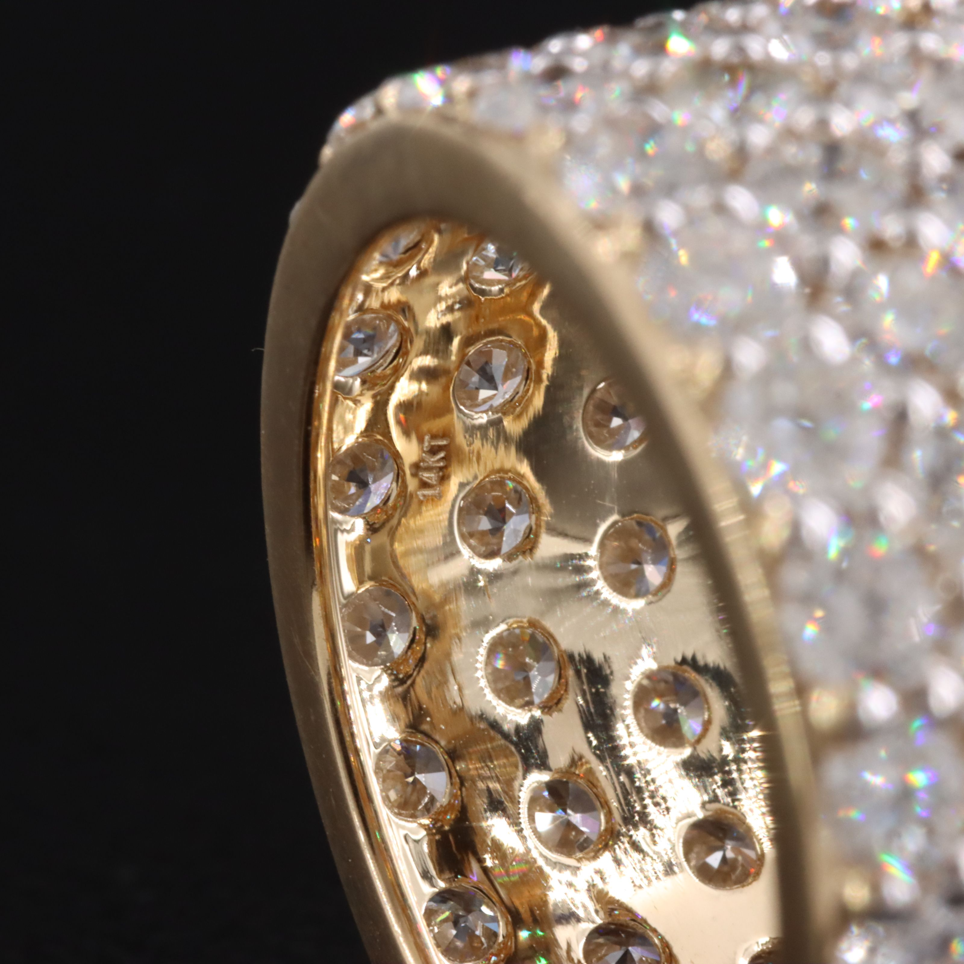 14K 8.60 CTW Lab Grown Diamond Eternity Band