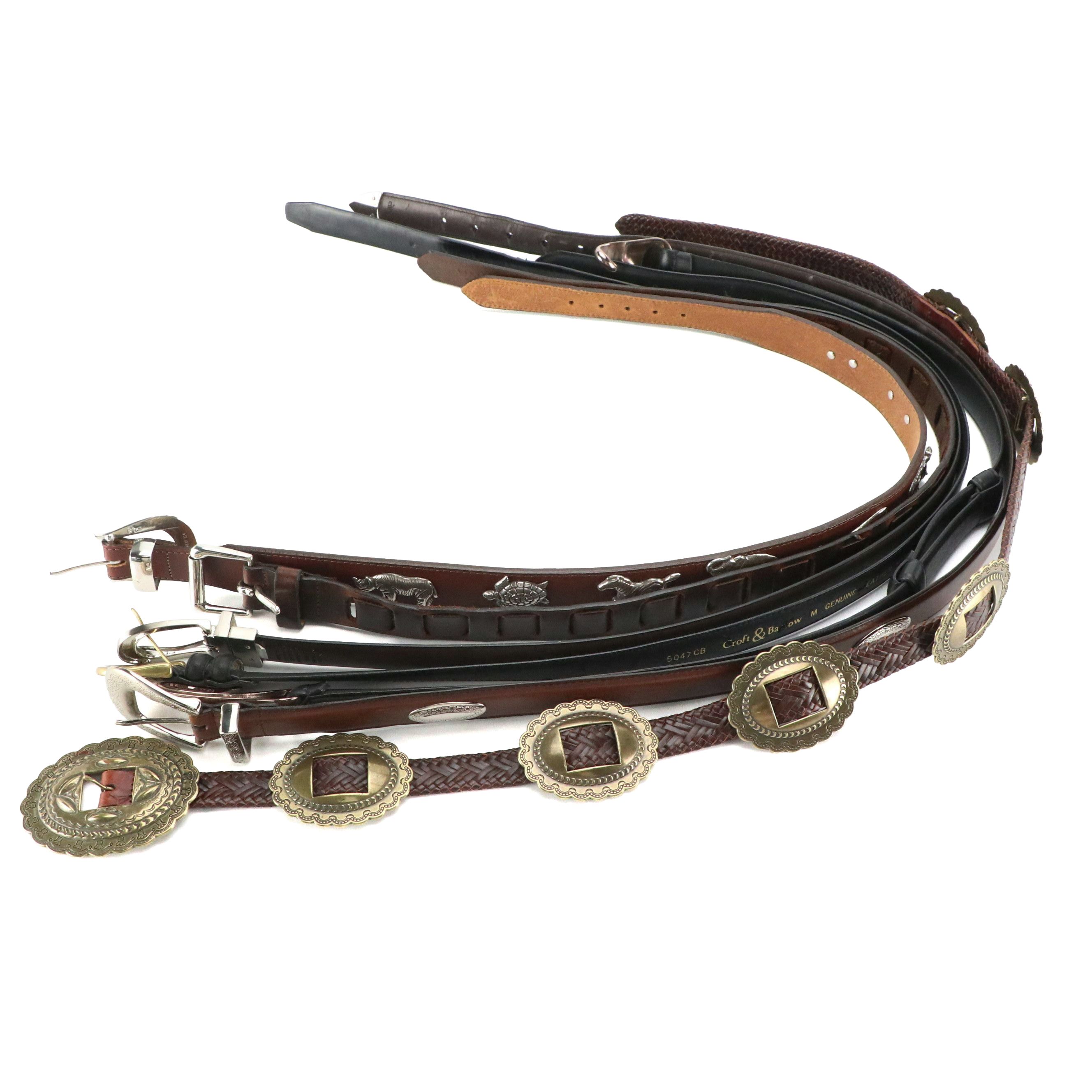 Chico's, Croft & Barrow, Limited, Nine West and More Leather Belts