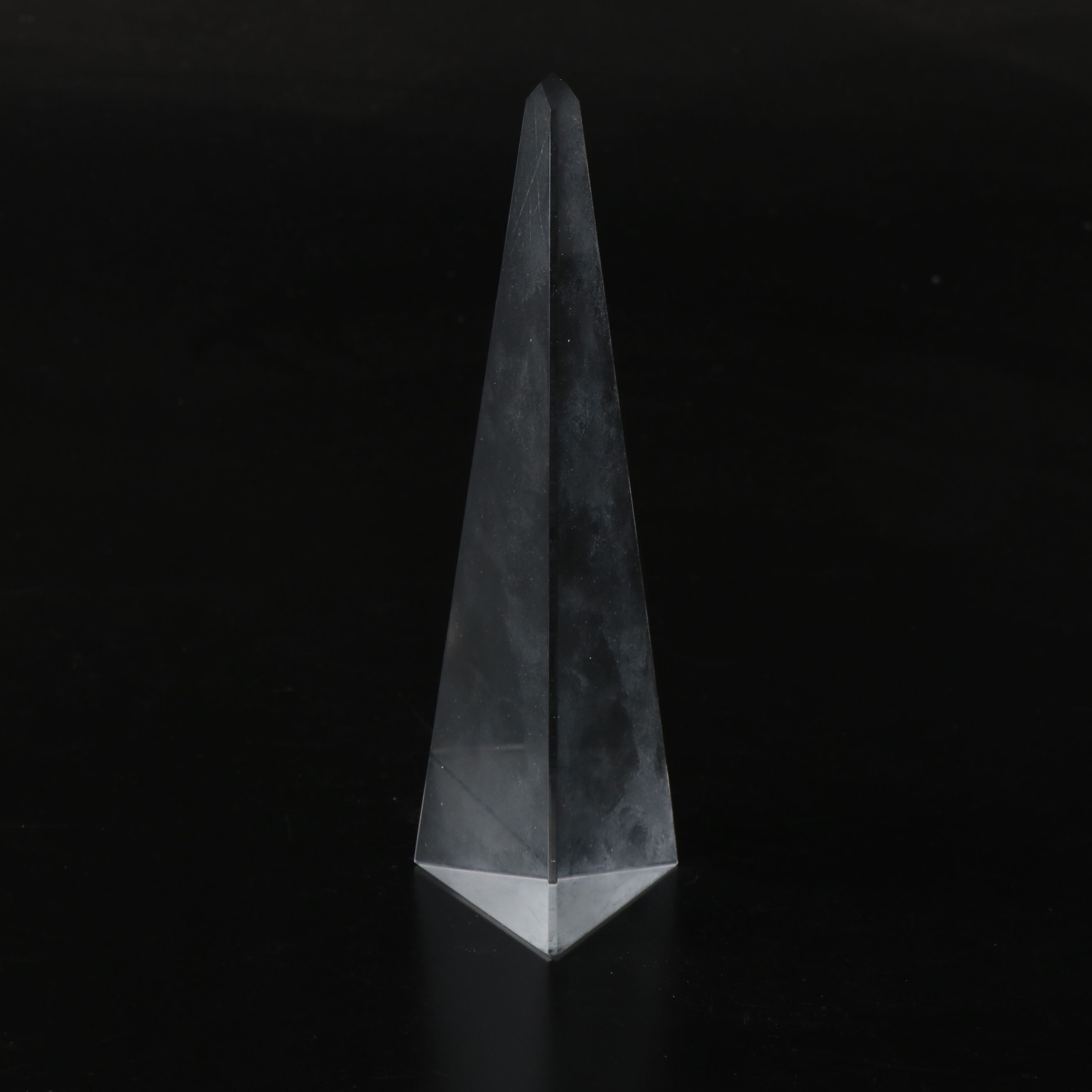 Mikasa Crystal Desk Clock with More Glass and Brass Office Accessories