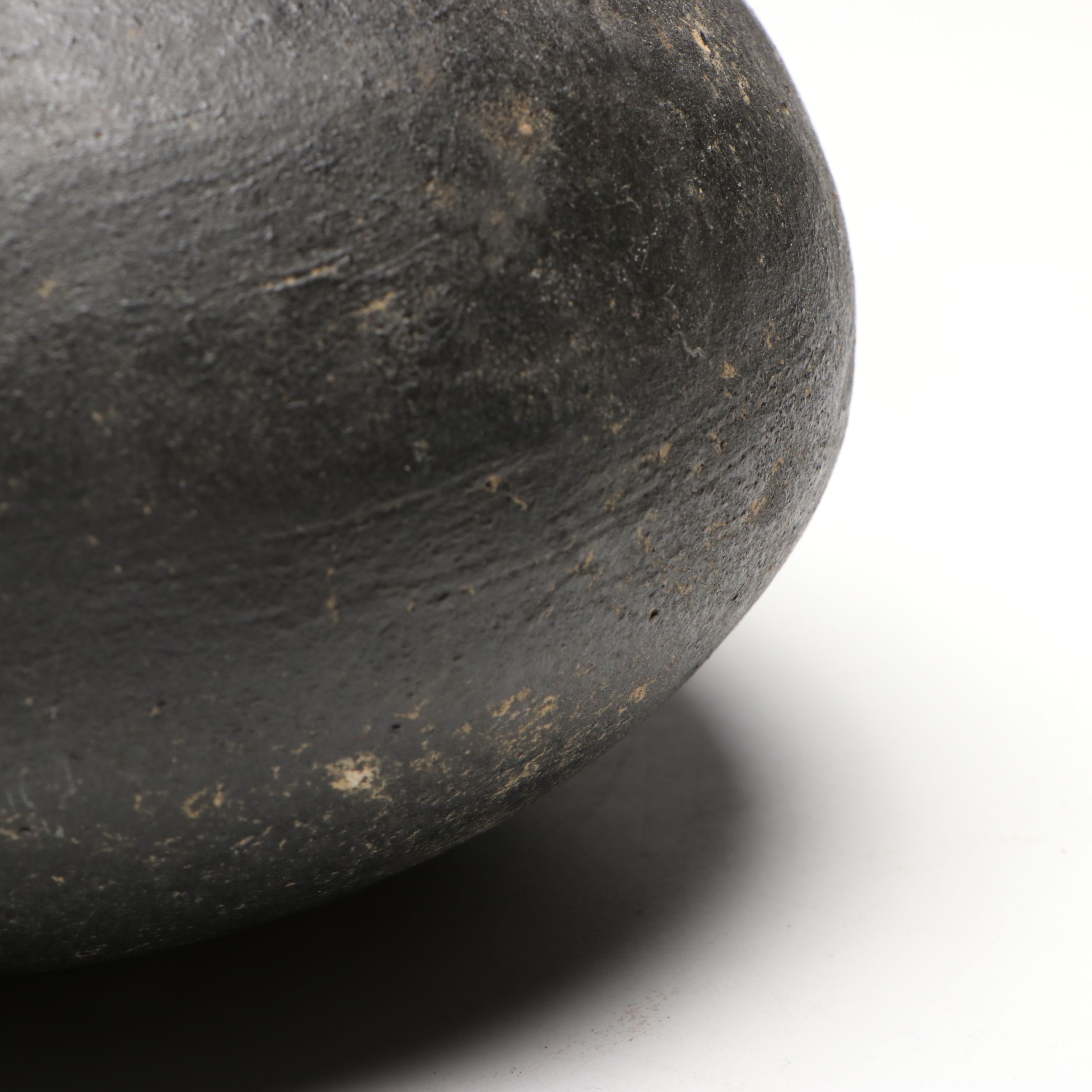 Fish Rim Blackware Pot