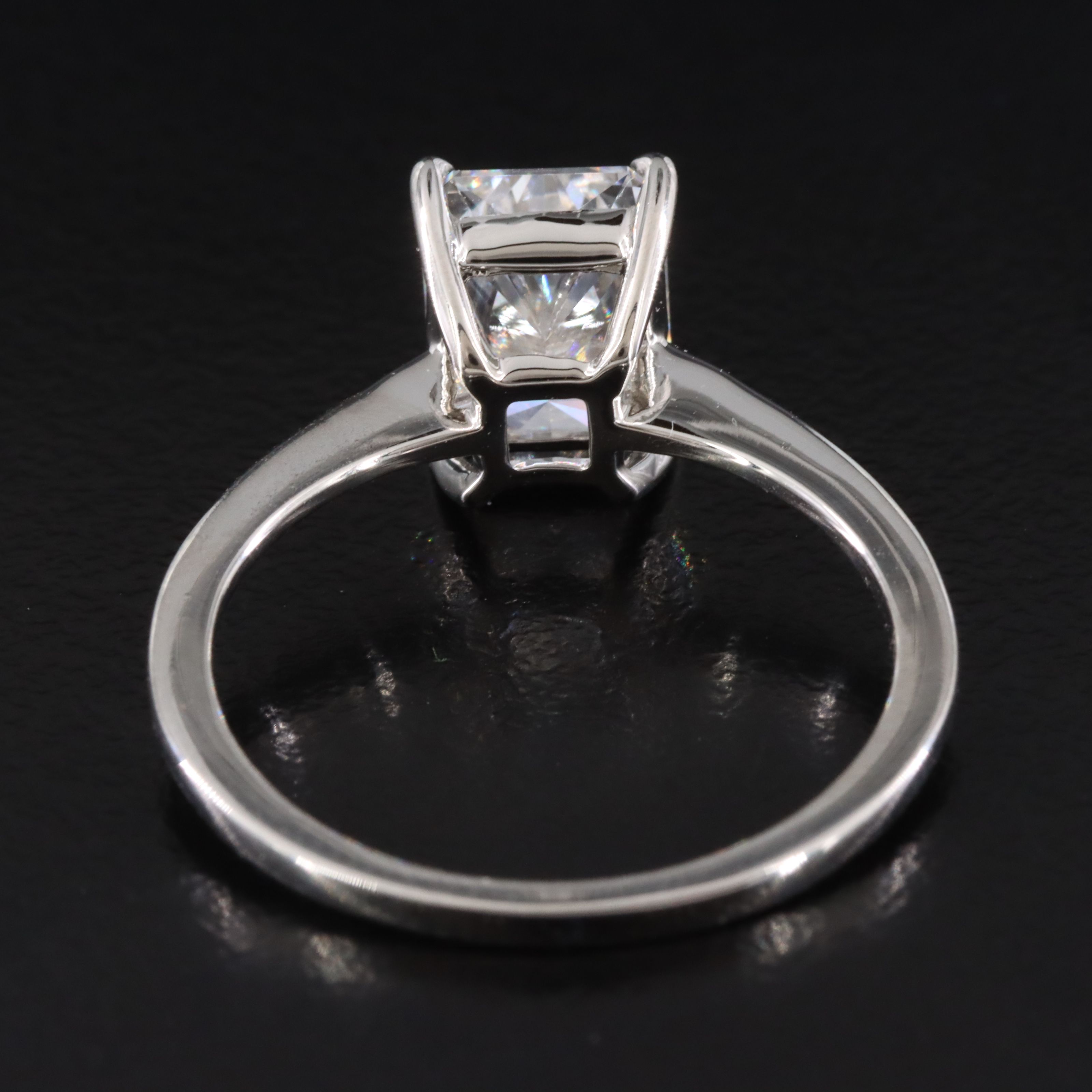 Platinum 1.98 CT Lab Grown Diamond Solitaire Ring with IGI Report