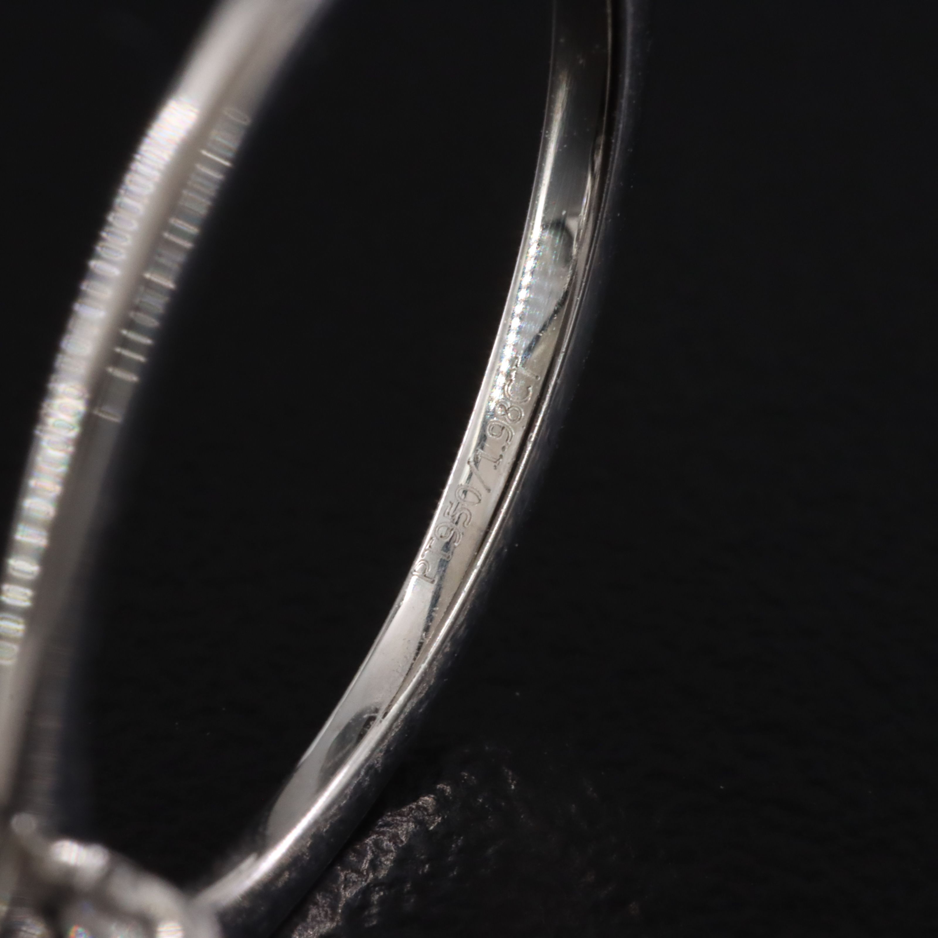 Platinum 1.98 CT Lab Grown Diamond Solitaire Ring with IGI Report