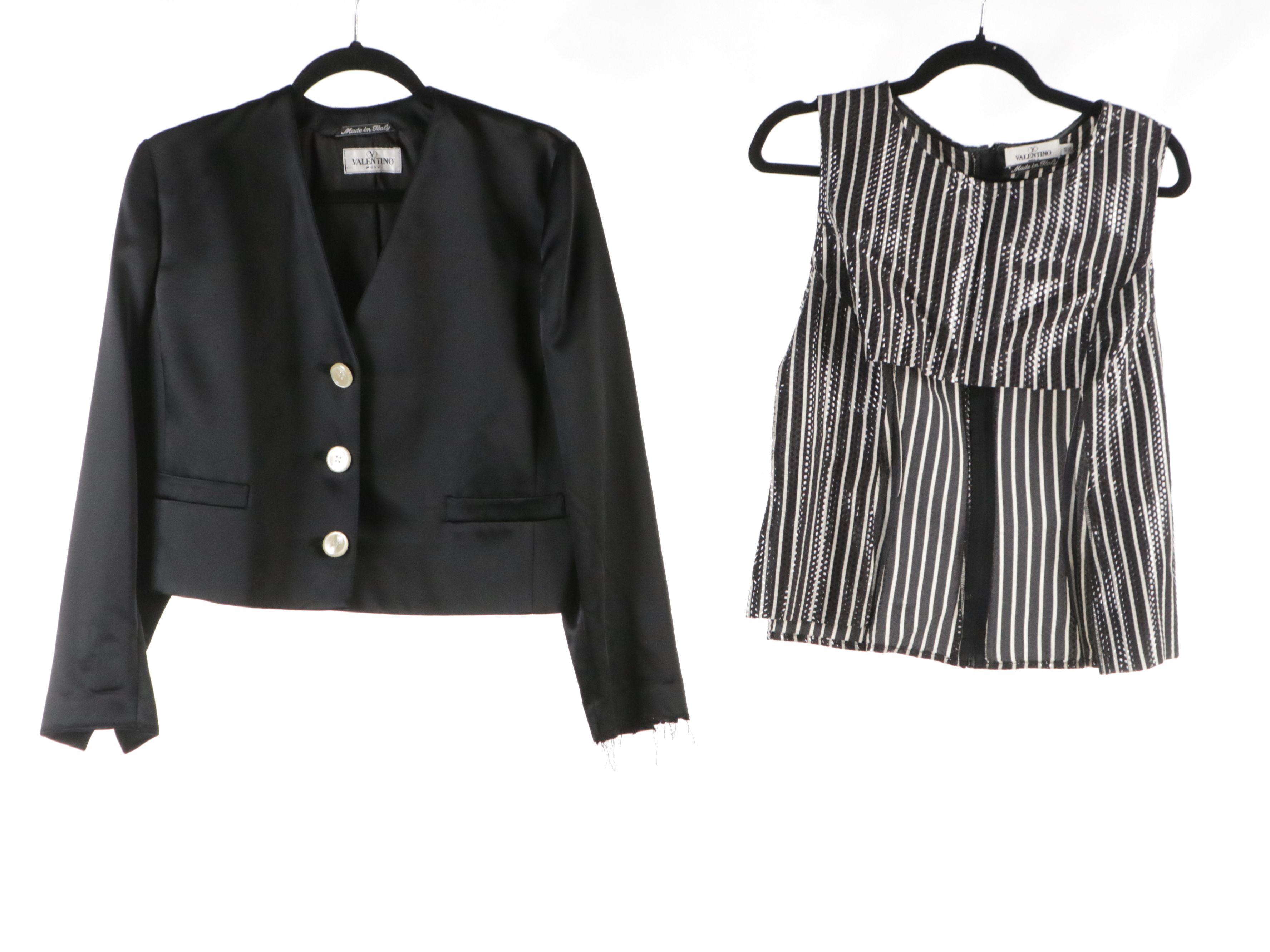 Valentino Miss V Evening Jackets and Sleeveless Top