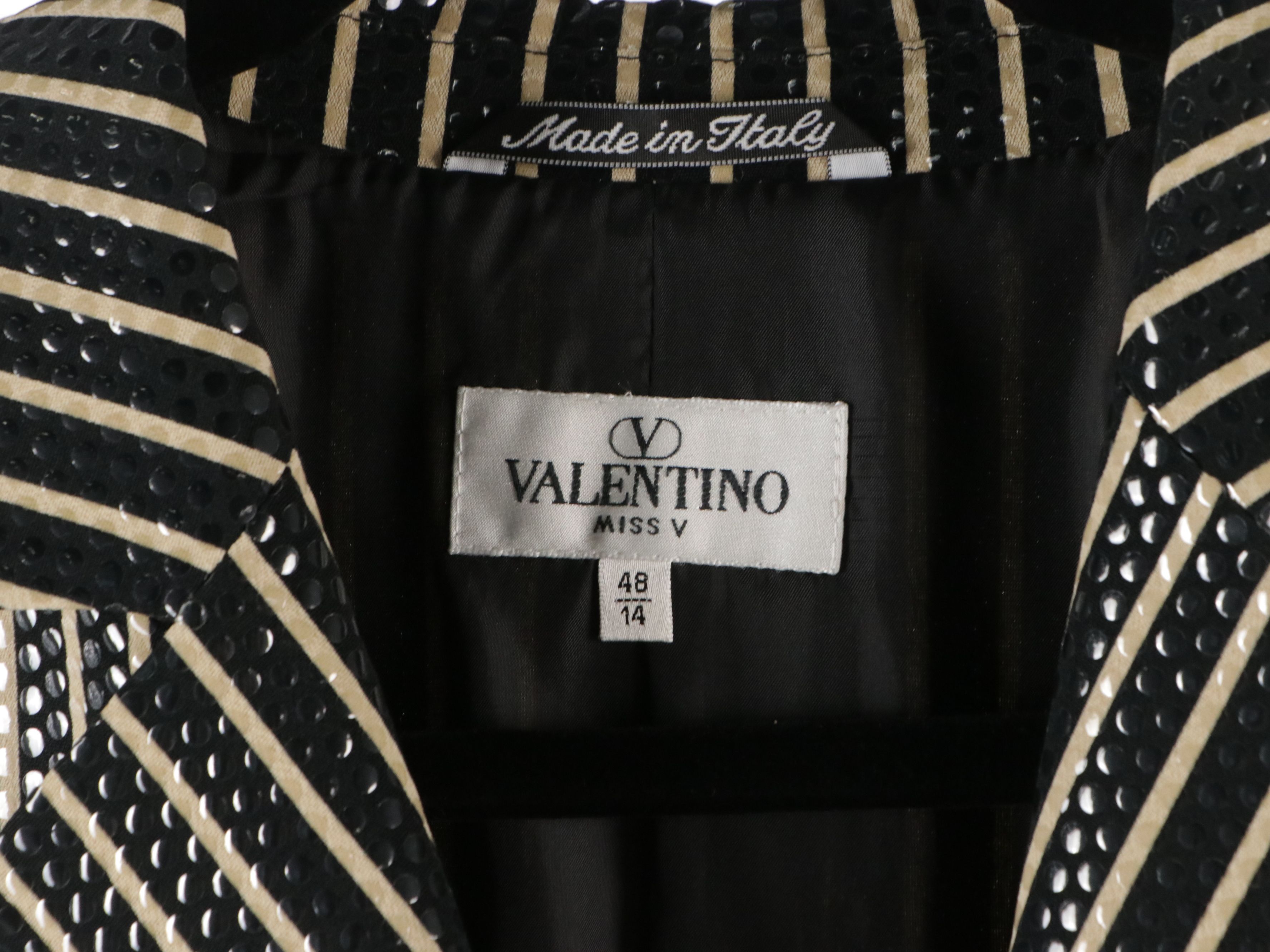 Valentino Miss V Evening Jackets and Sleeveless Top