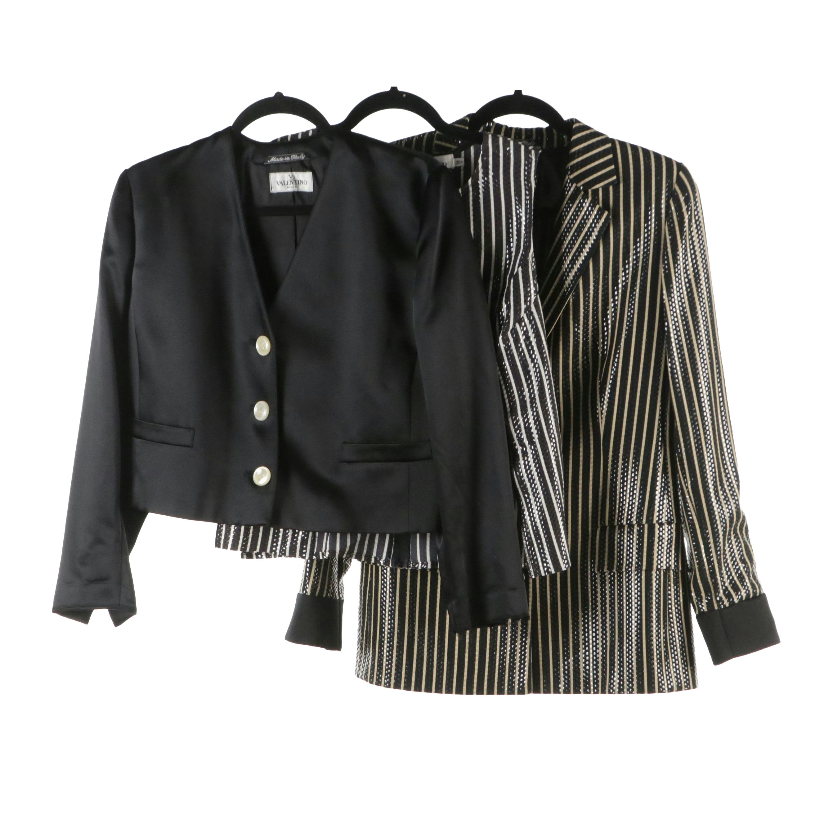 Valentino Miss V Evening Jackets and Sleeveless Top