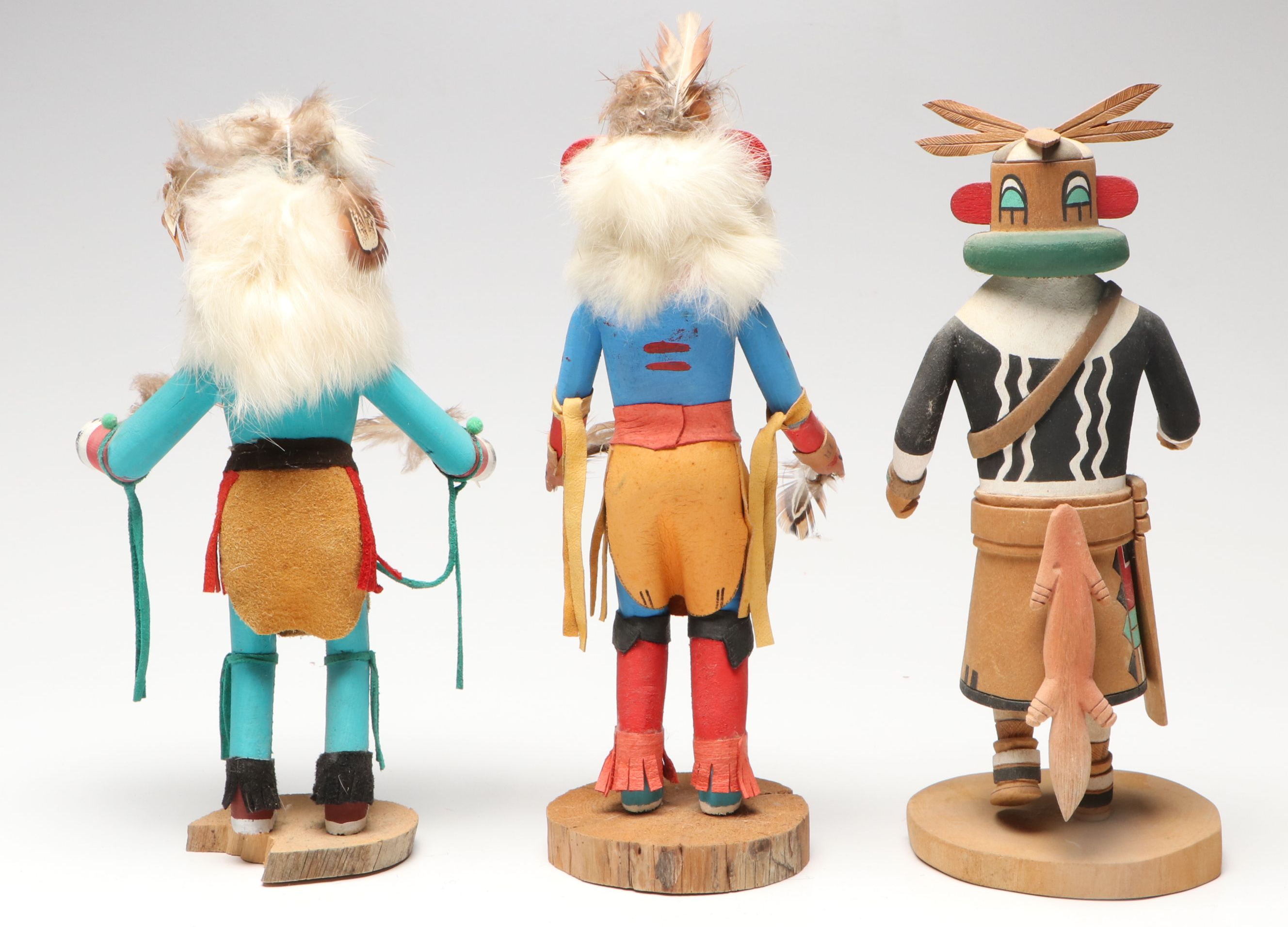 Marilyn Ramone "Coyote Clan," Ron Koopee and Other Kachina Dolls