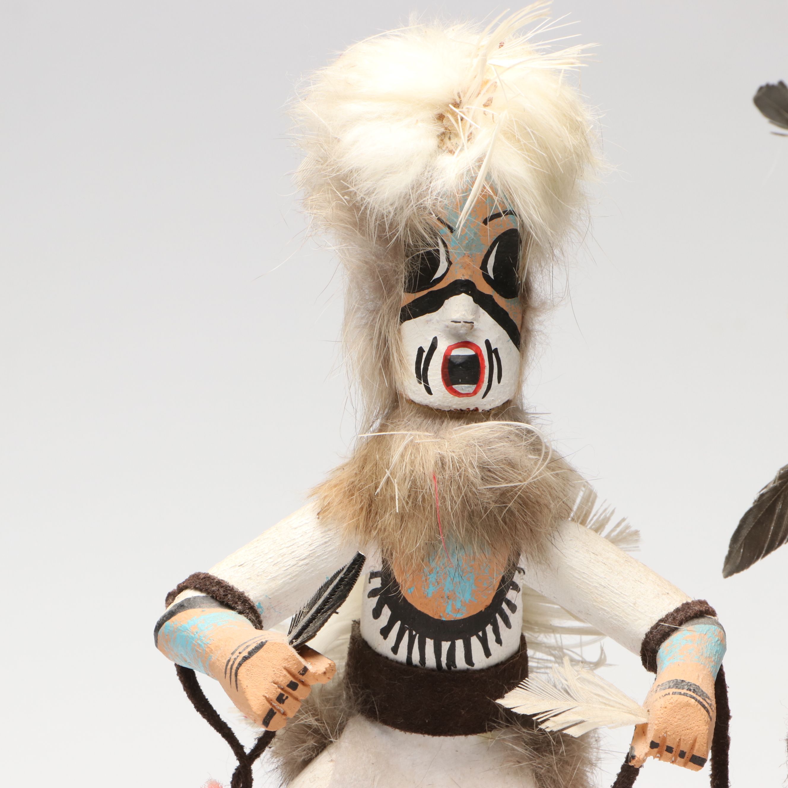 Marilyn Ramone "Coyote Clan," Ron Koopee and Other Kachina Dolls