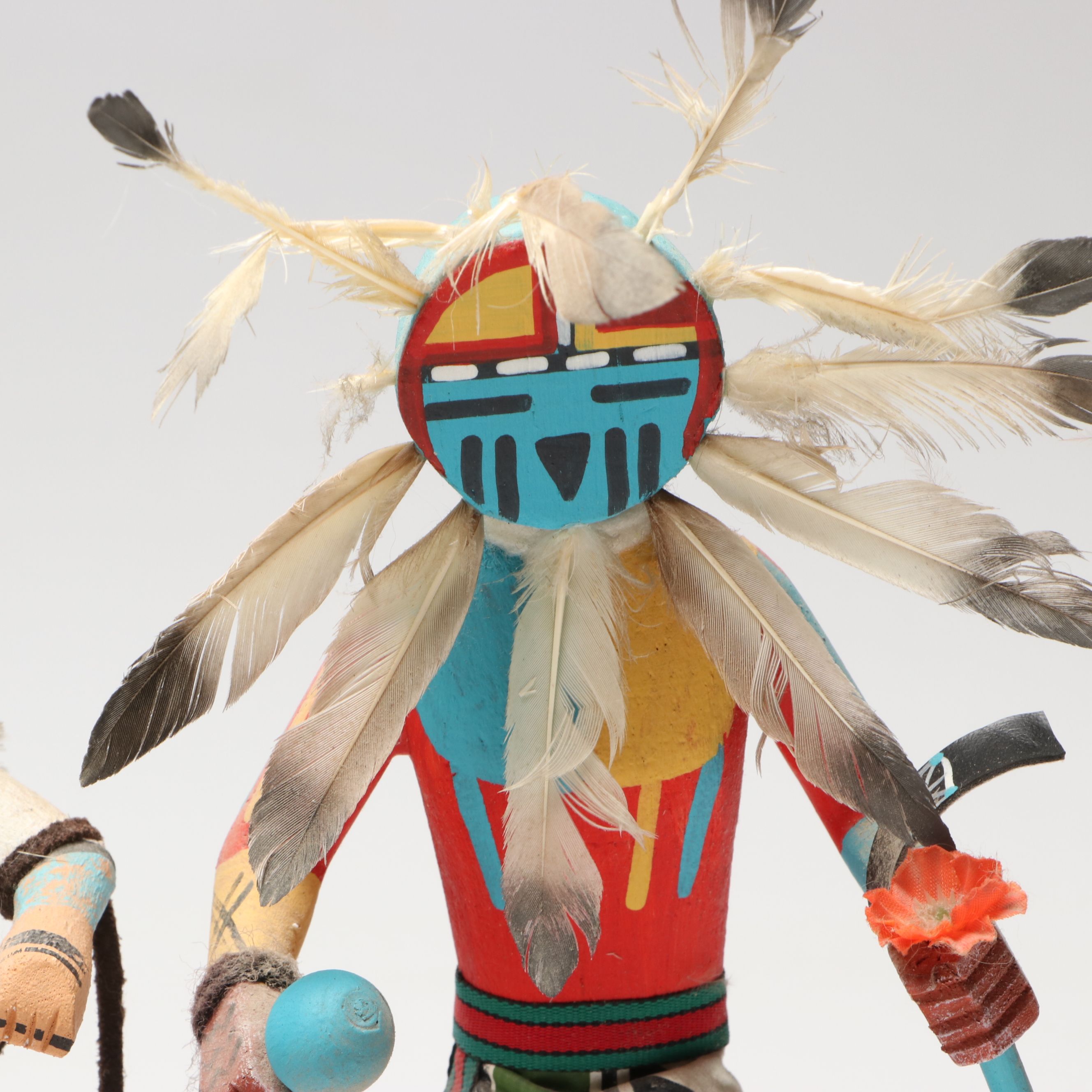 Marilyn Ramone "Coyote Clan," Ron Koopee and Other Kachina Dolls