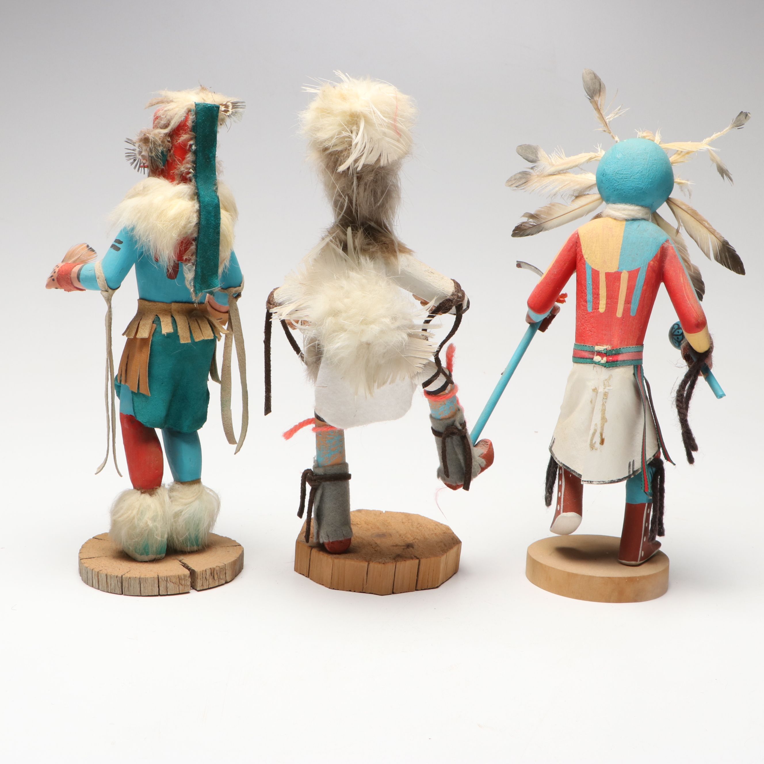 Marilyn Ramone "Coyote Clan," Ron Koopee and Other Kachina Dolls