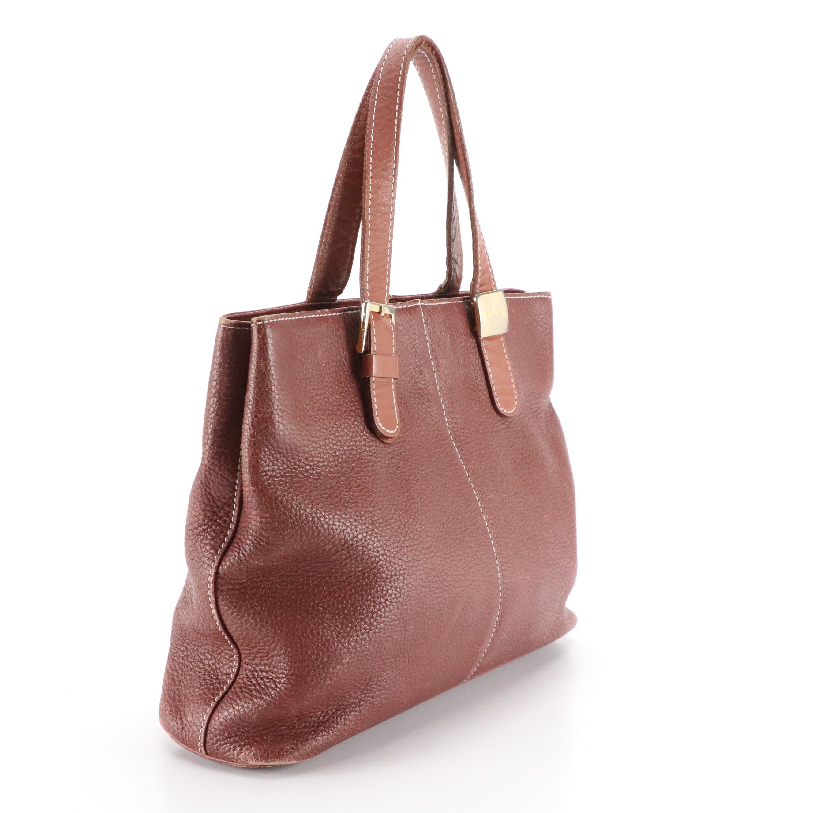 Burberrys Tote Bag in Grained Leather