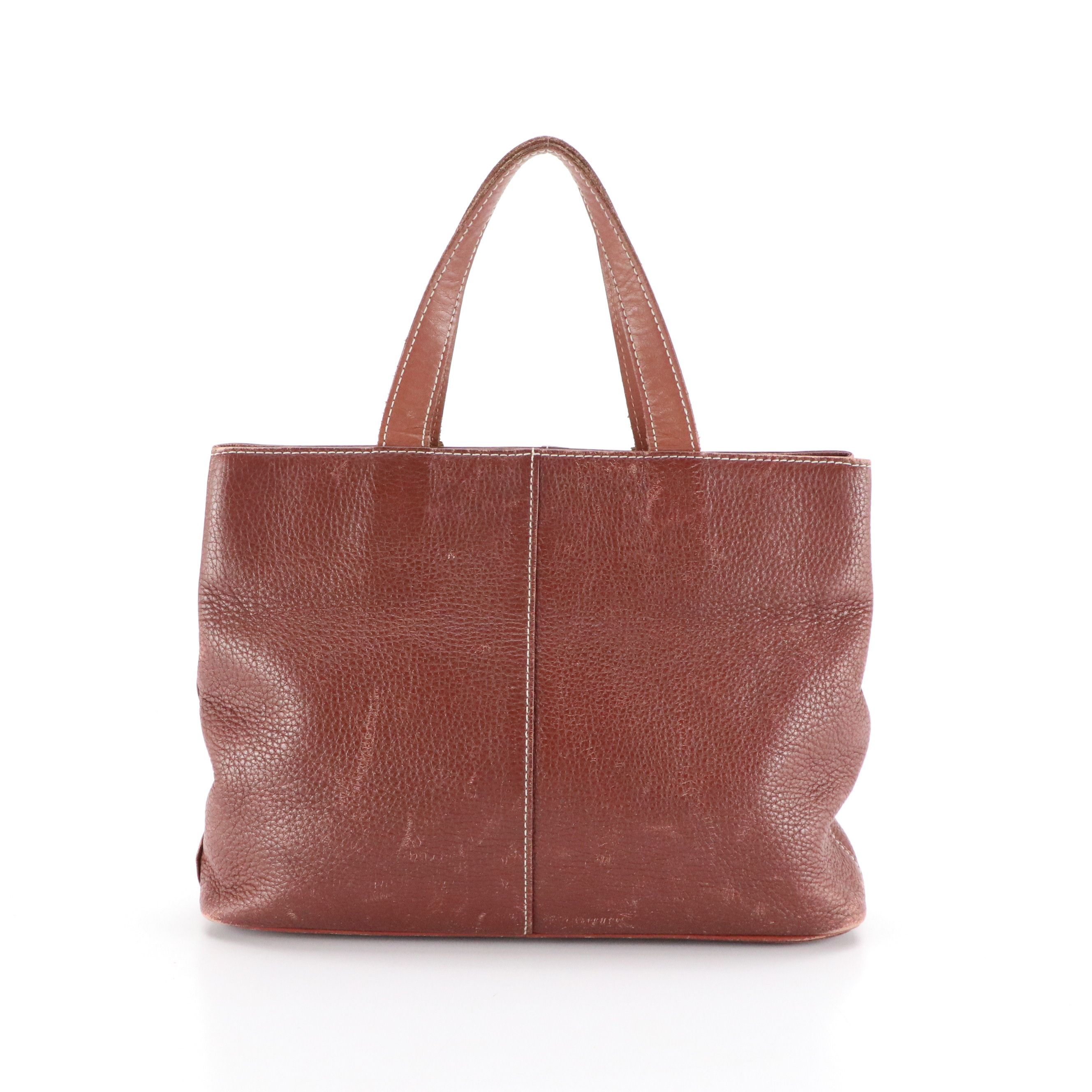 Burberrys Tote Bag in Grained Leather