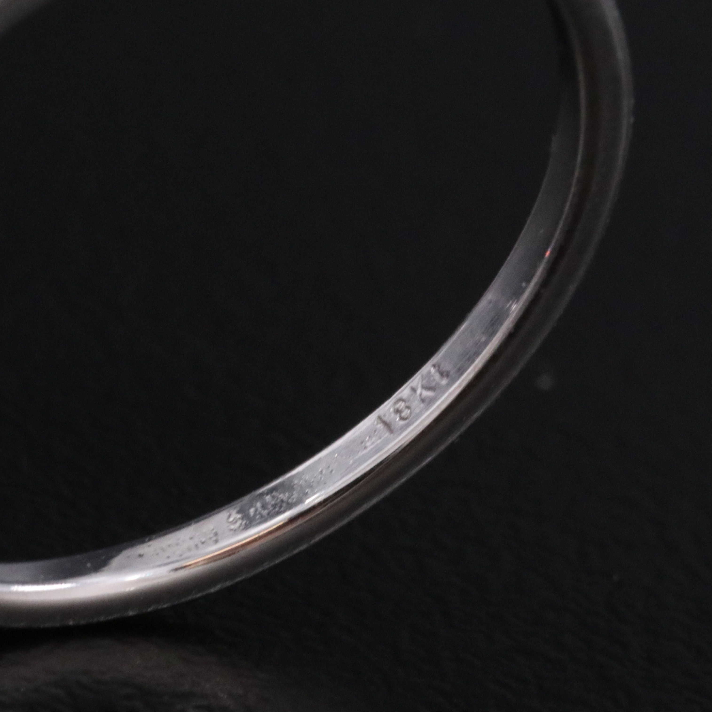 18K 3.04 CT Lab Grown Diamond Solitaire Ring with IGI Report