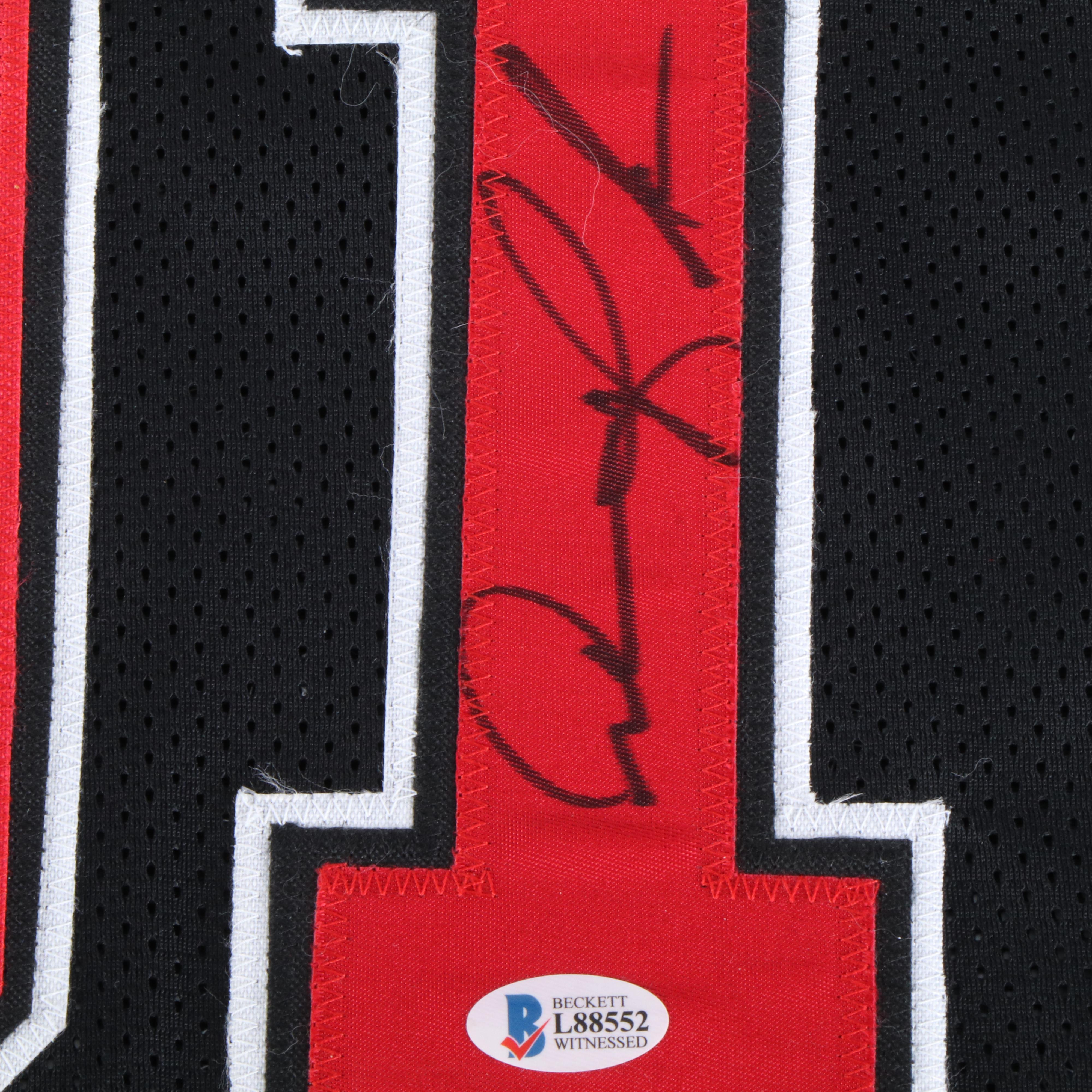 Dennis Rodman Signed Chicago Bulls Basketball Jersey, Beckett