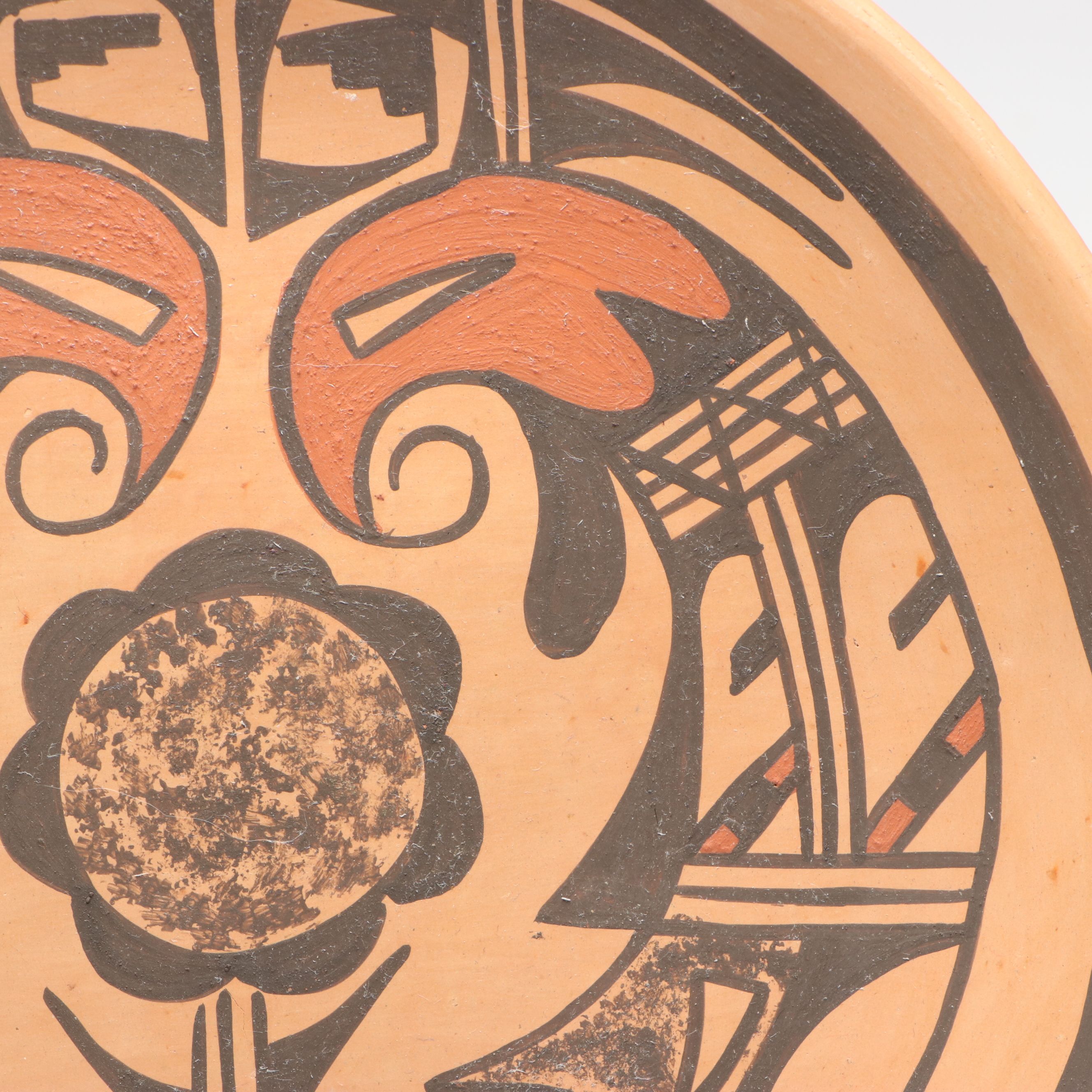 Kathleen Collateta Hopi-Tewa Pueblo Southwest Art Pottery, 20th Century