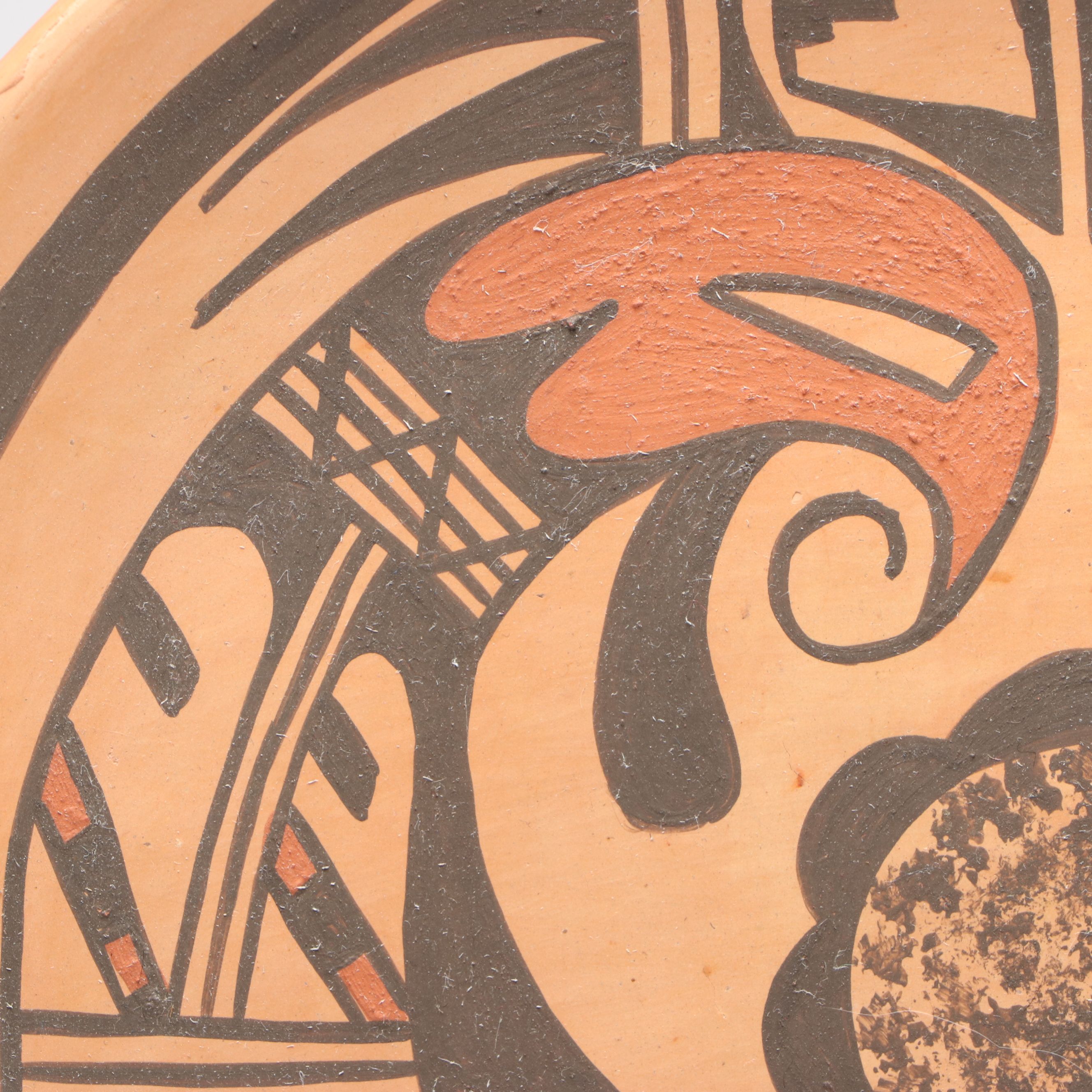 Kathleen Collateta Hopi-Tewa Pueblo Southwest Art Pottery, 20th Century
