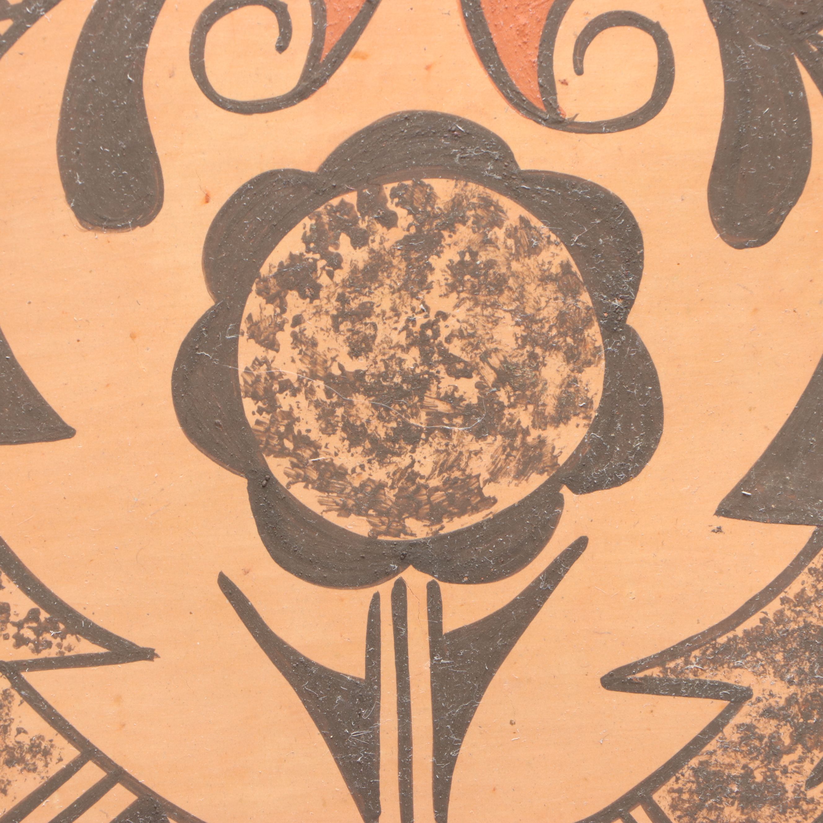 Kathleen Collateta Hopi-Tewa Pueblo Southwest Art Pottery, 20th Century