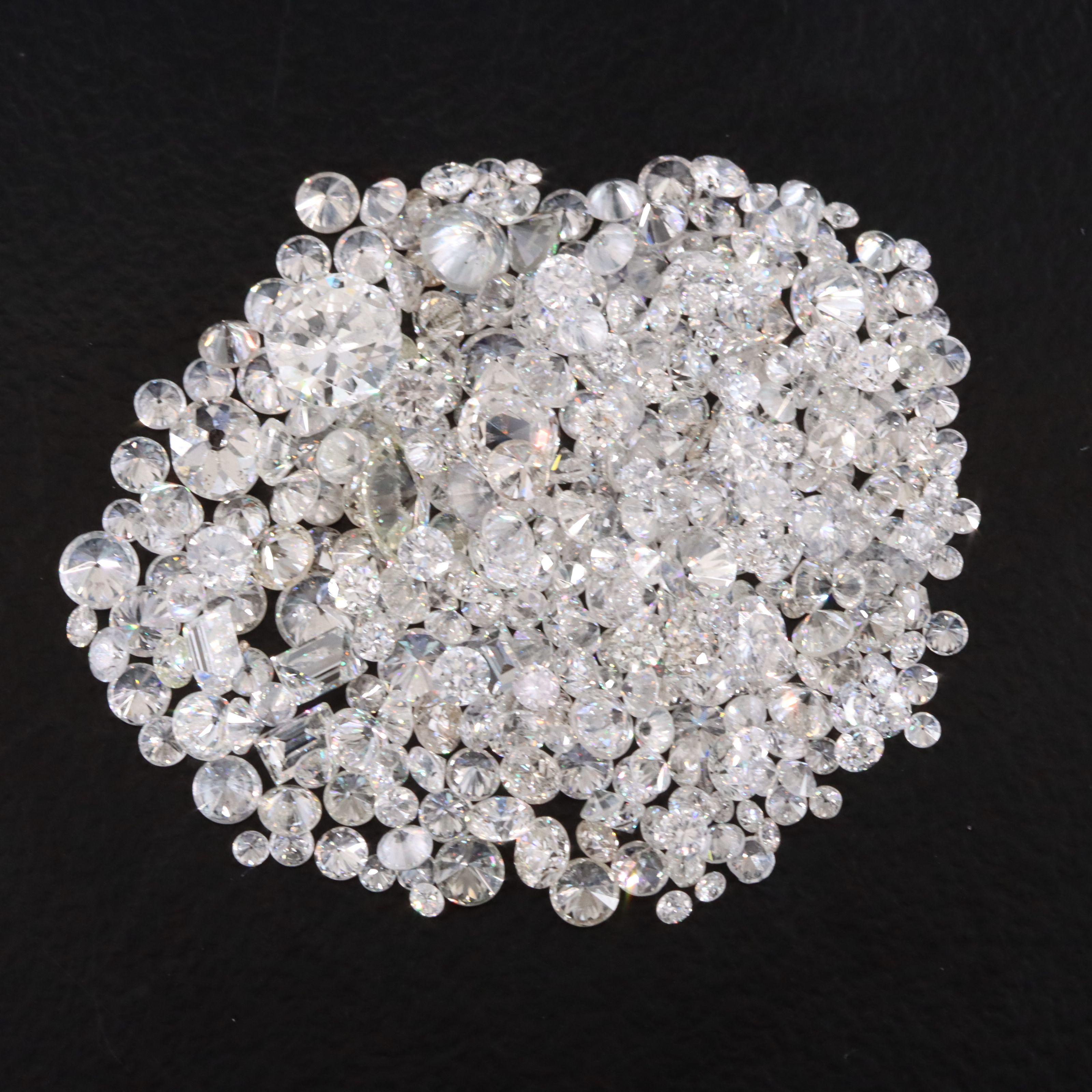 Loose 7.55 CTW Diamond Lot