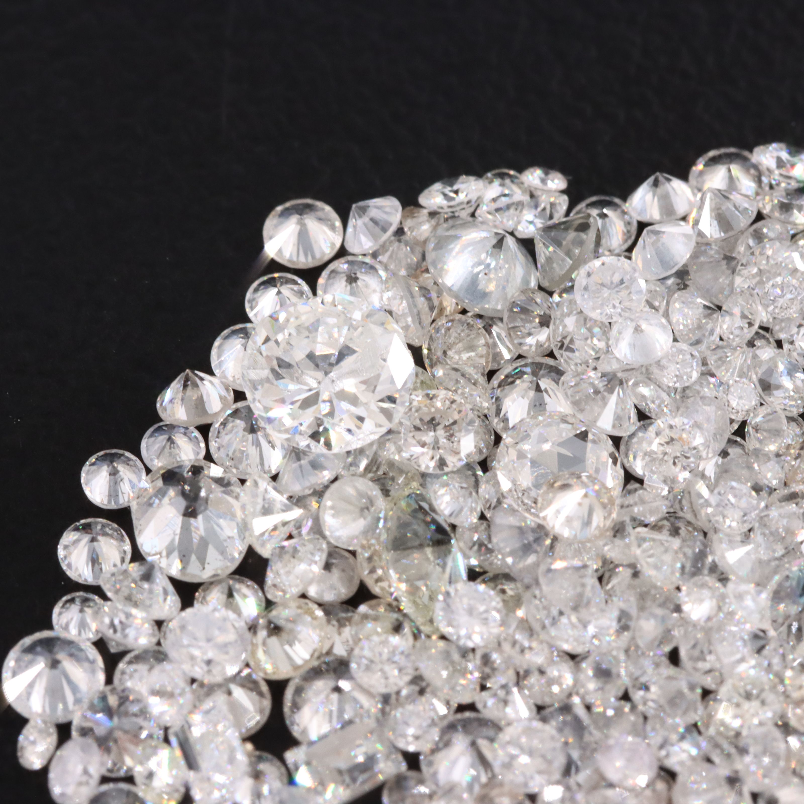 Loose 7.55 CTW Diamond Lot