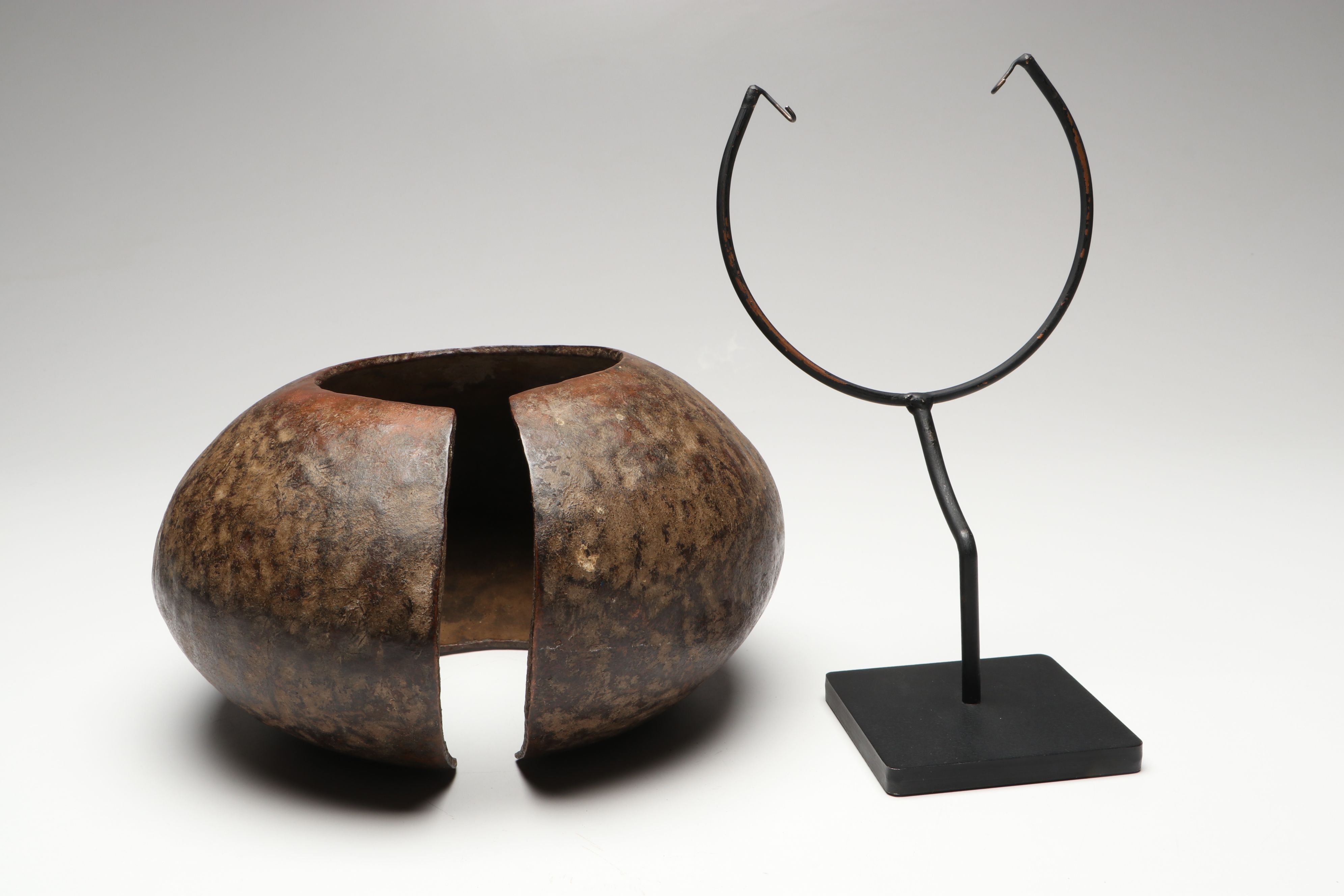 African Mbole Ankle Currency on Stand