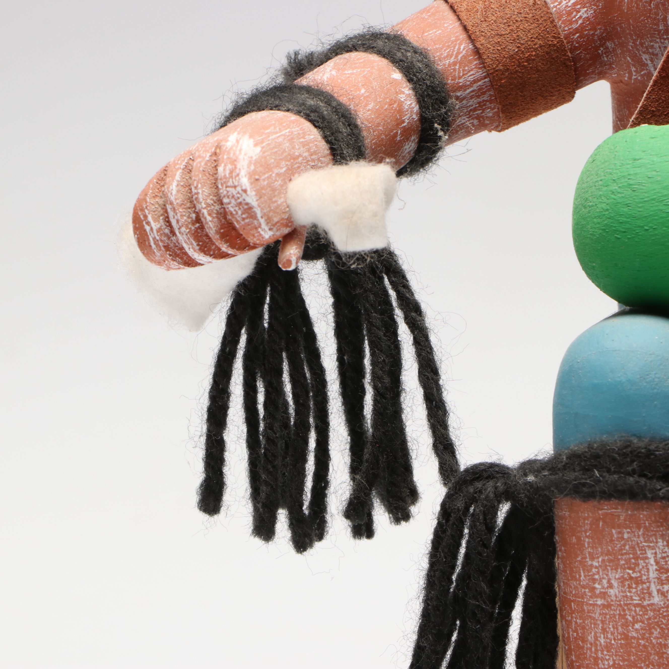 Artist Signed Polychrome "Clown Kachina"