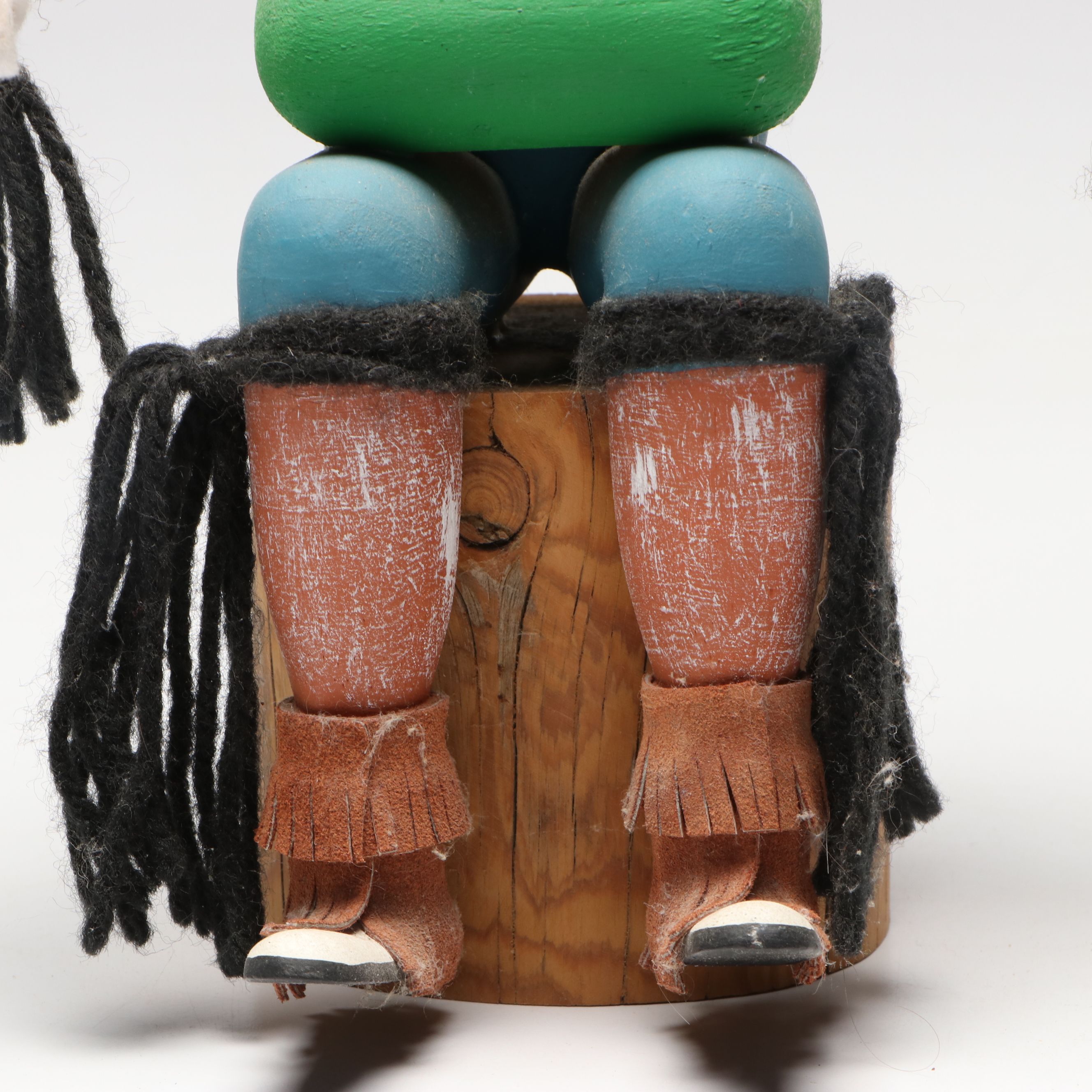 Artist Signed Polychrome "Clown Kachina"