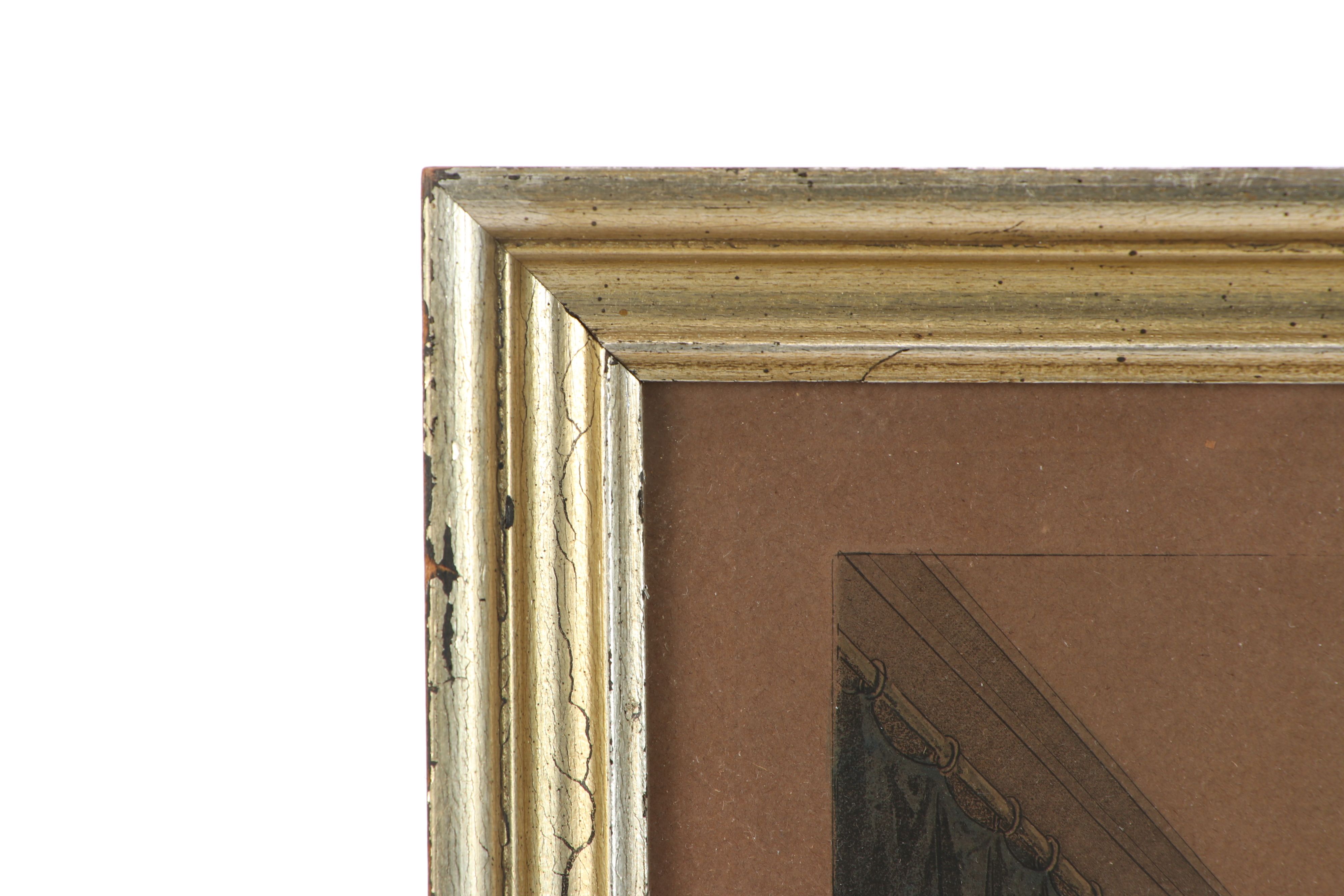 After Francis Calcraft Turner Hand-Colored Engraving "Bachelor's Hall"