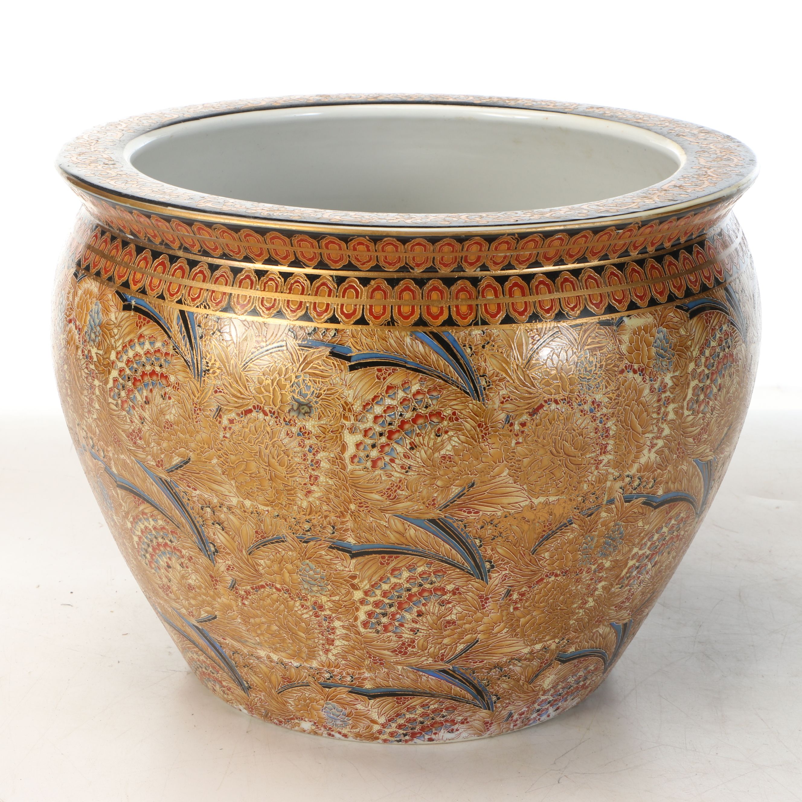 Satsuma Porcelain Jardinière