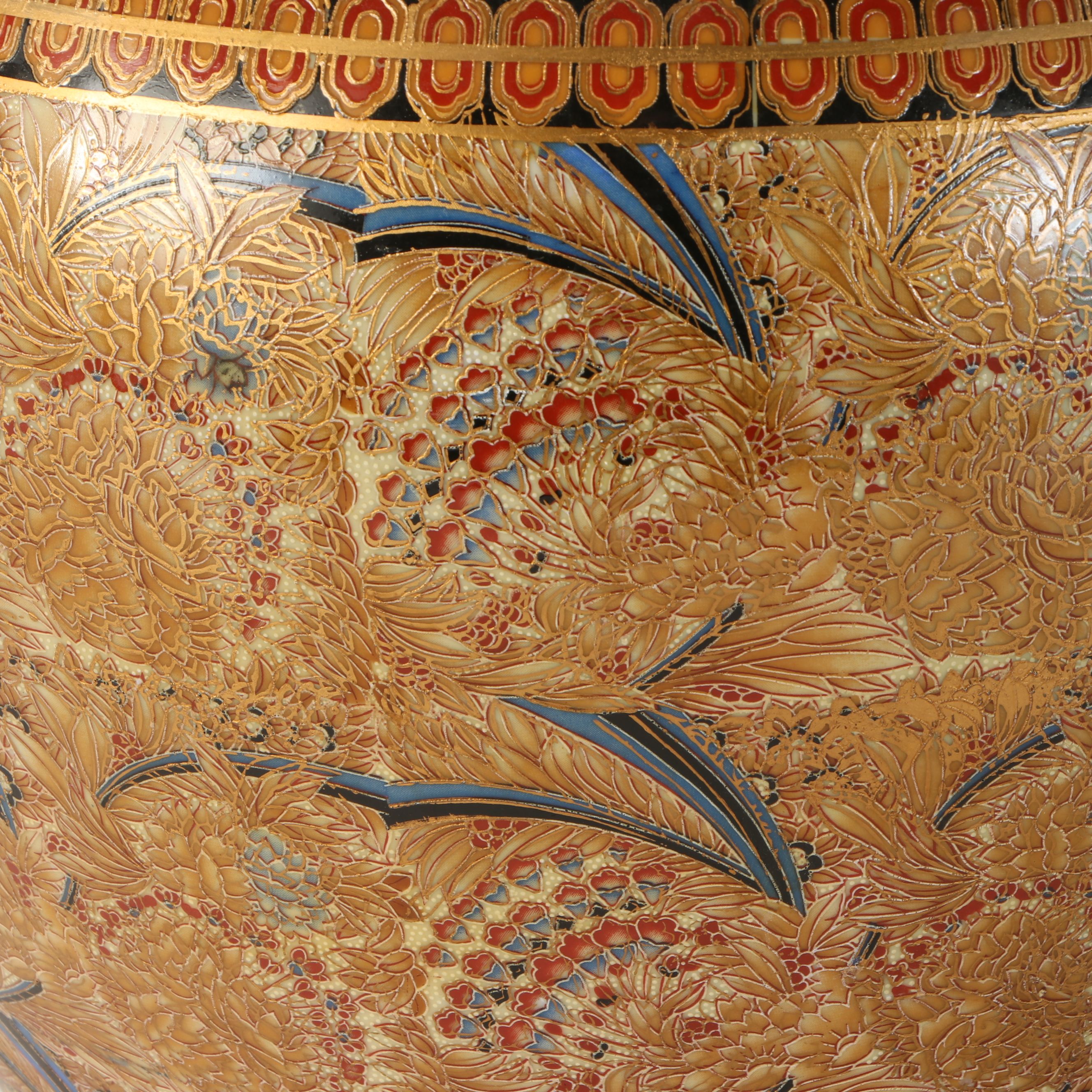 Satsuma Porcelain Jardinière