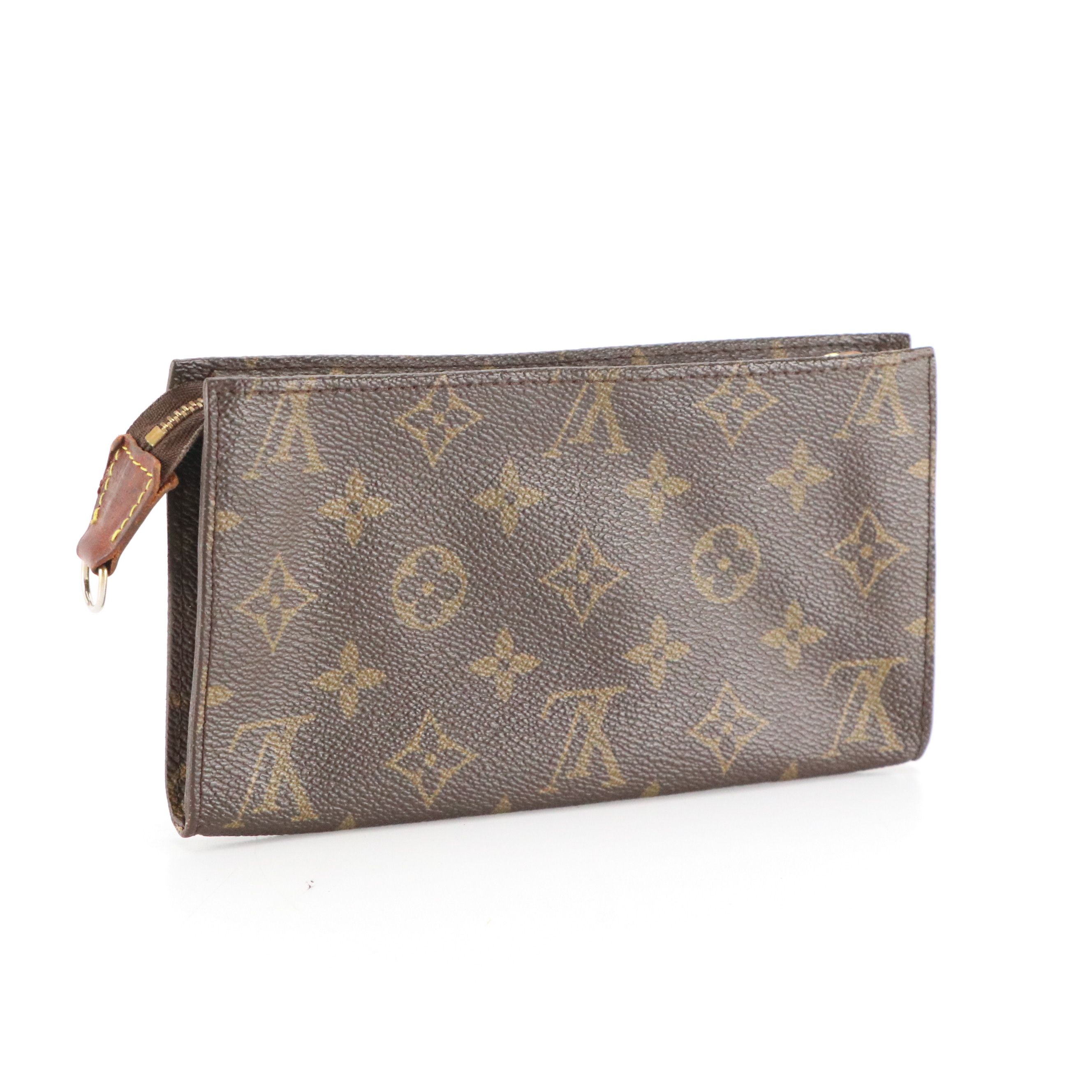 Louis Vuitton Bucket Bag Pouch in Monogram Canvas