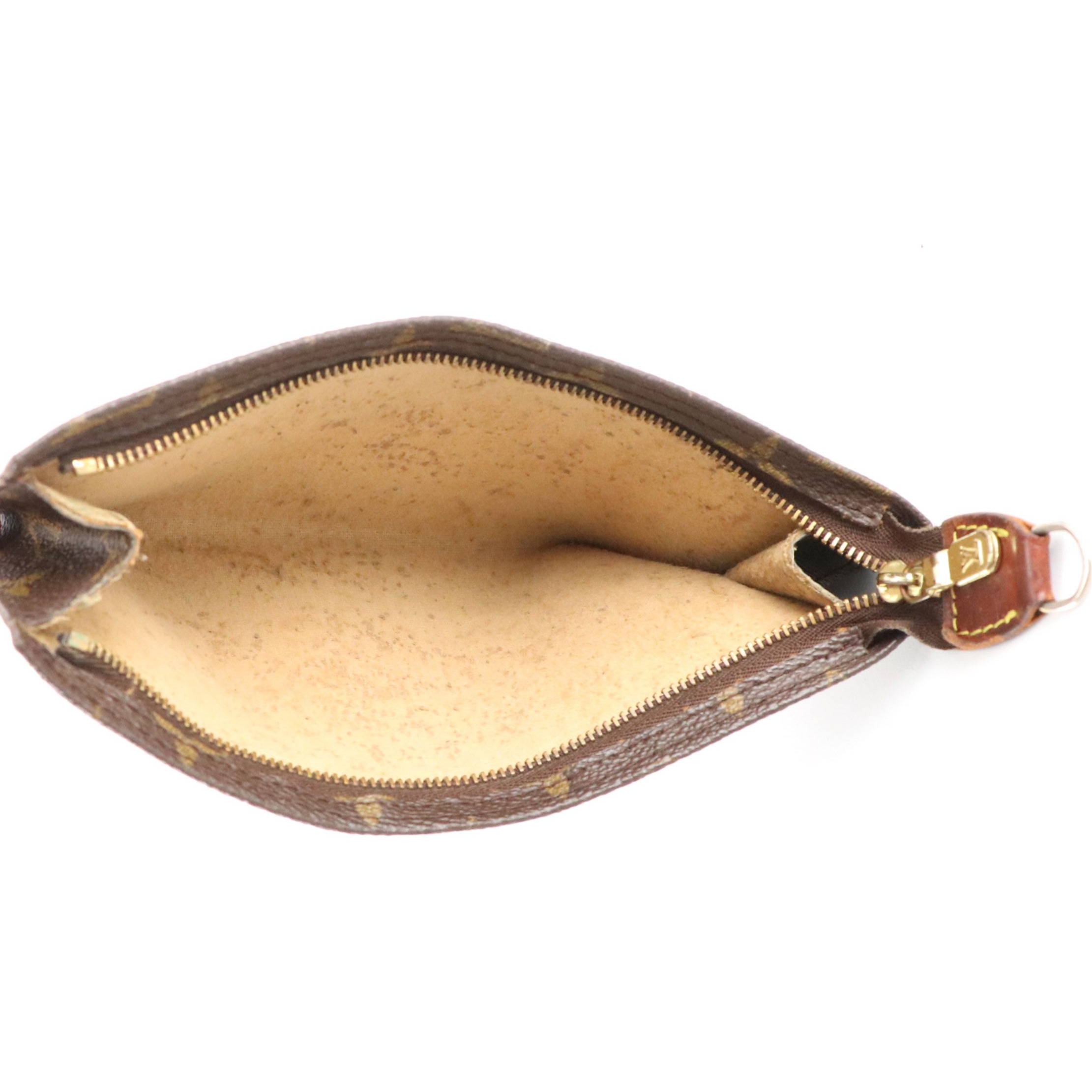 Louis Vuitton Bucket Bag Pouch in Monogram Canvas