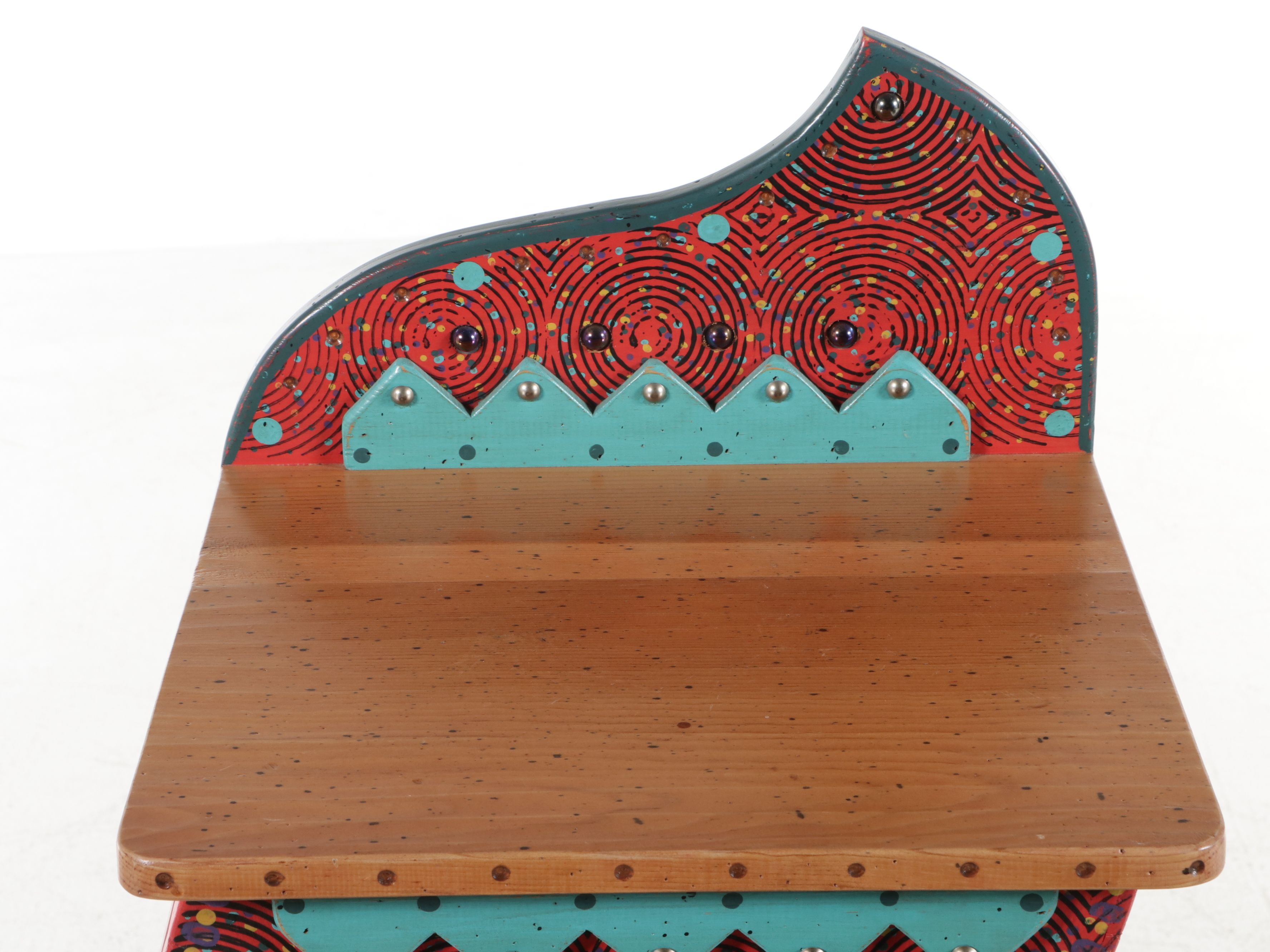 David Marsh Studio "S-Curve" Whimsical Tall Chest, 2003