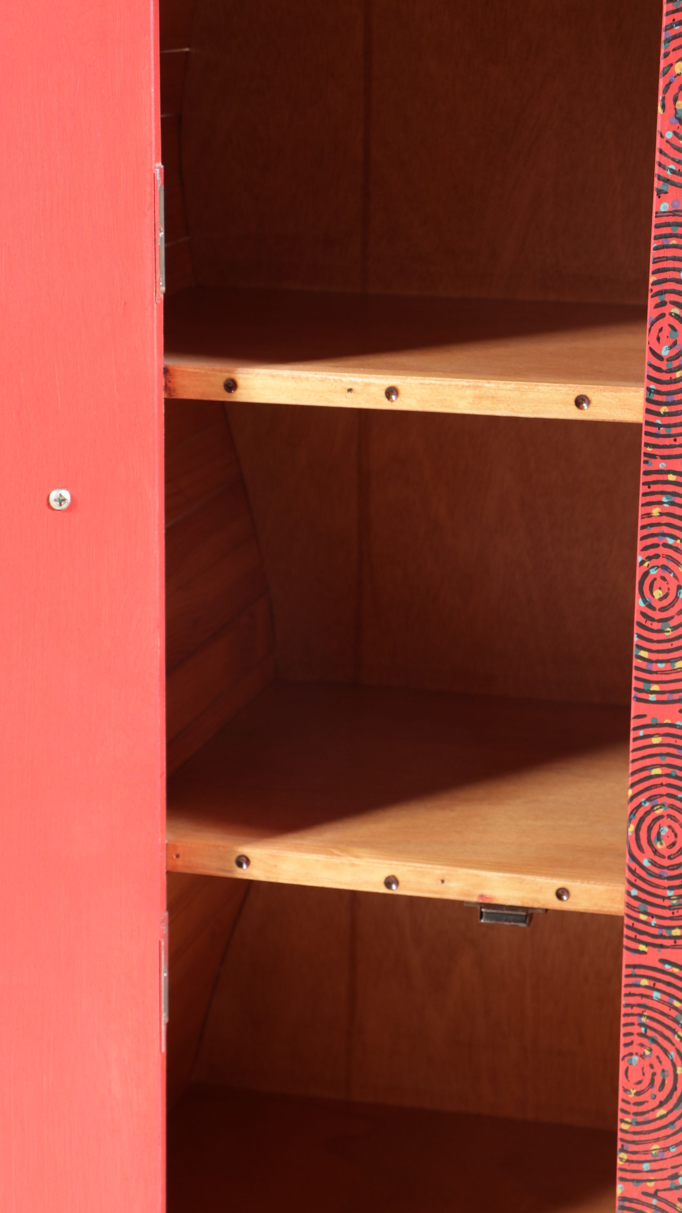 David Marsh Studio "S-Curve" Whimsical Tall Chest, 2003