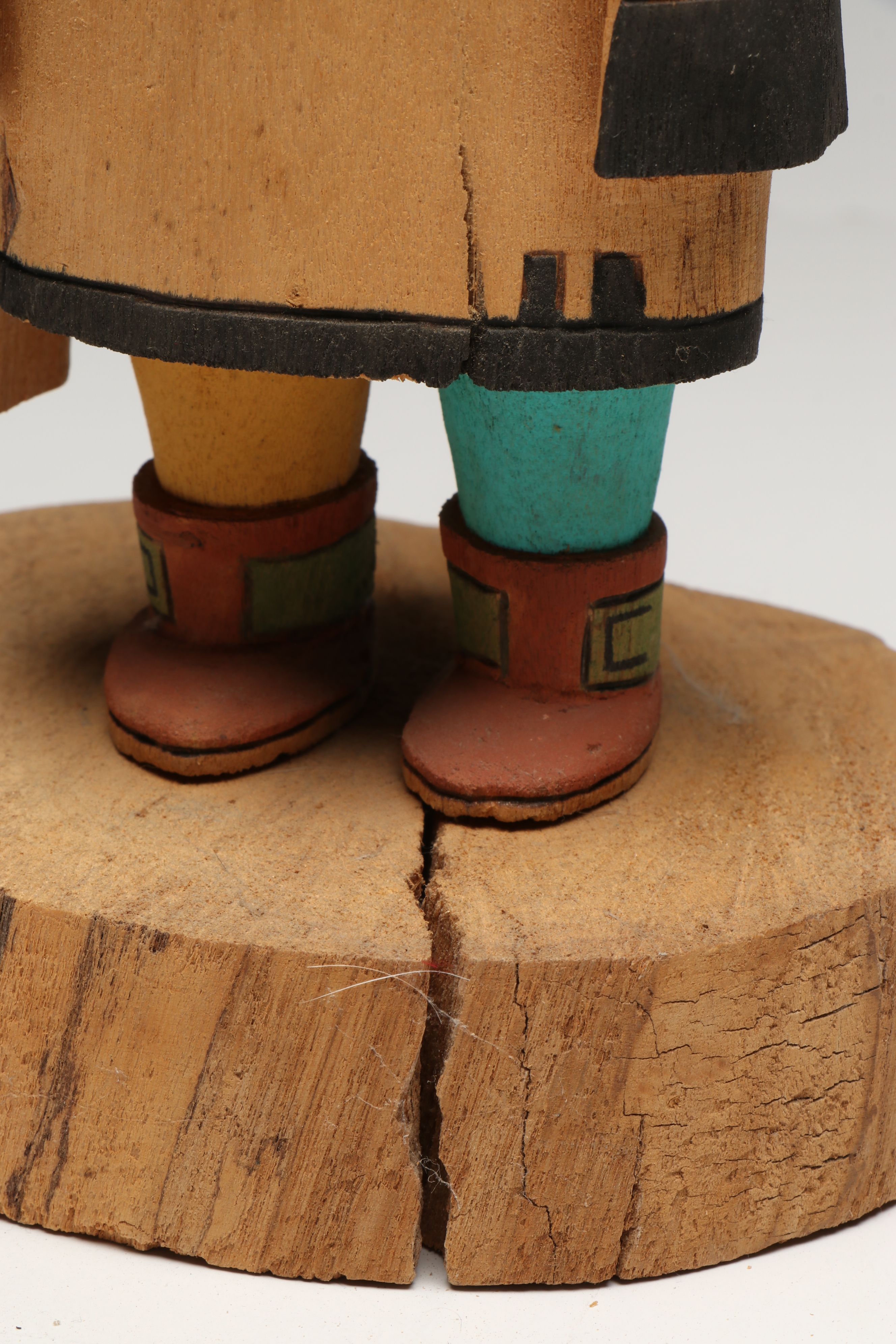 Ron Koopee "Morning Singer" with Other Hopi Kachina Carvings, 20th Century