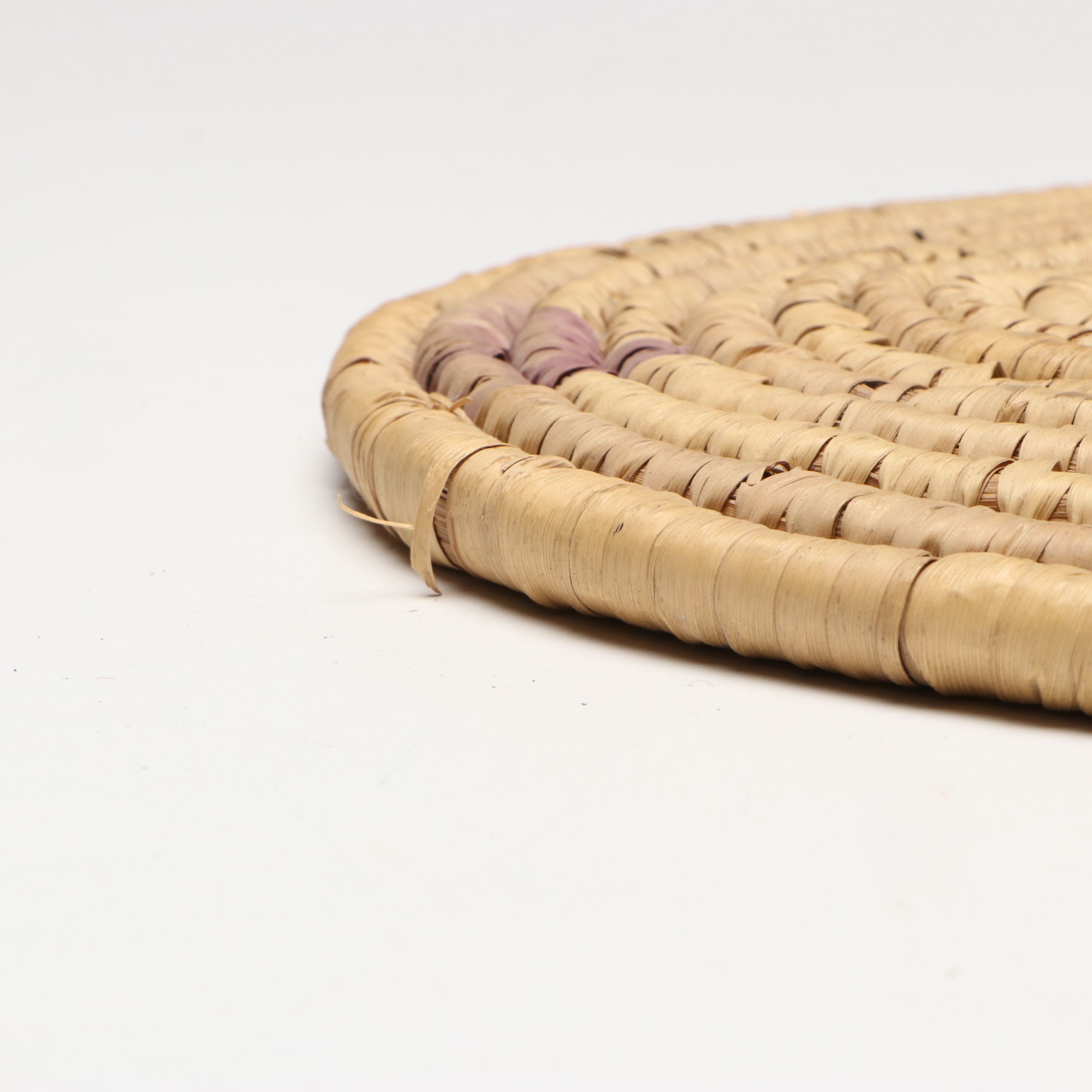 Muir Woods Redwood Totem Pole Souvenir with Handwoven Basket and Tray