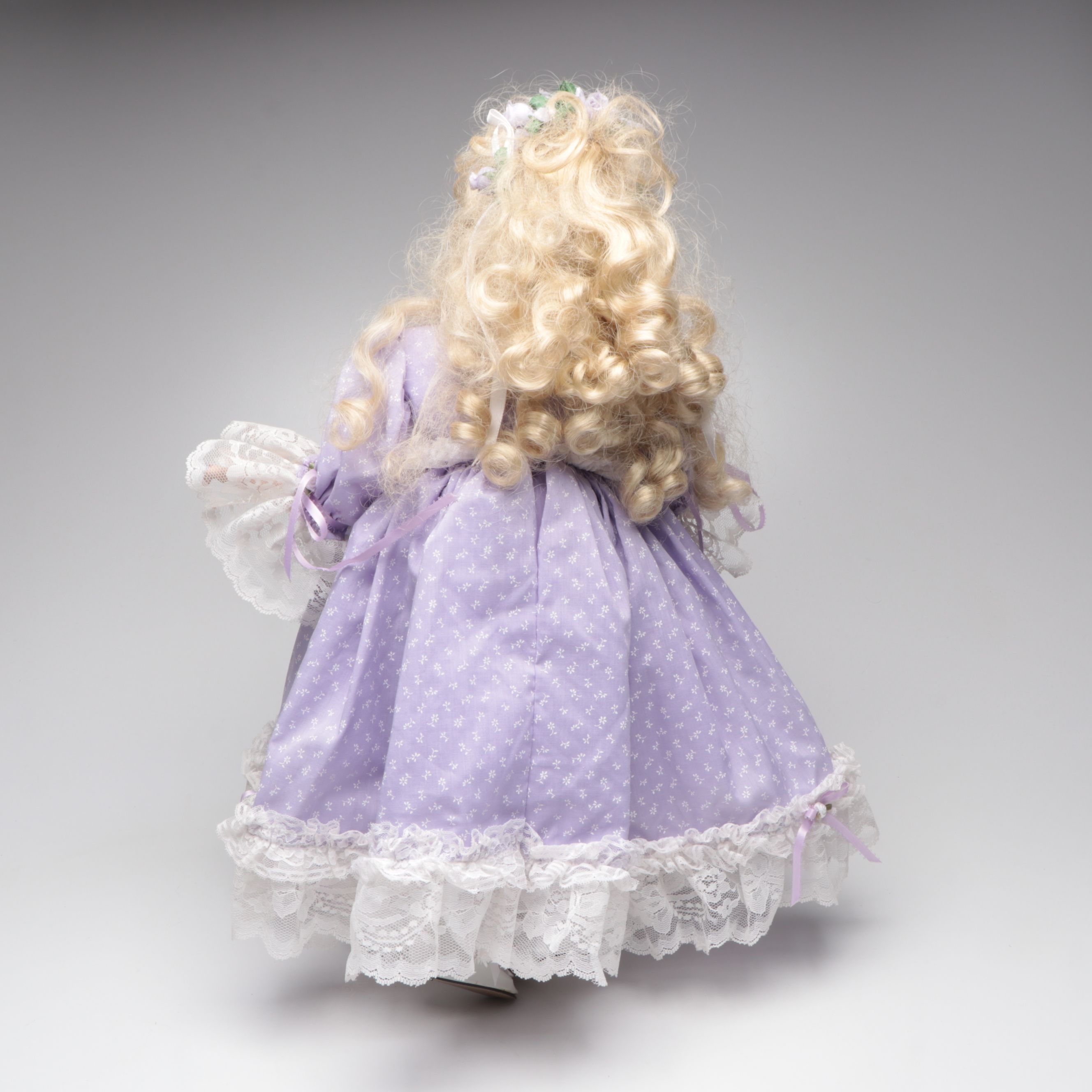 Heidi Ott Best Friends "Beth" Porcelain Doll with Other Porcelain Doll