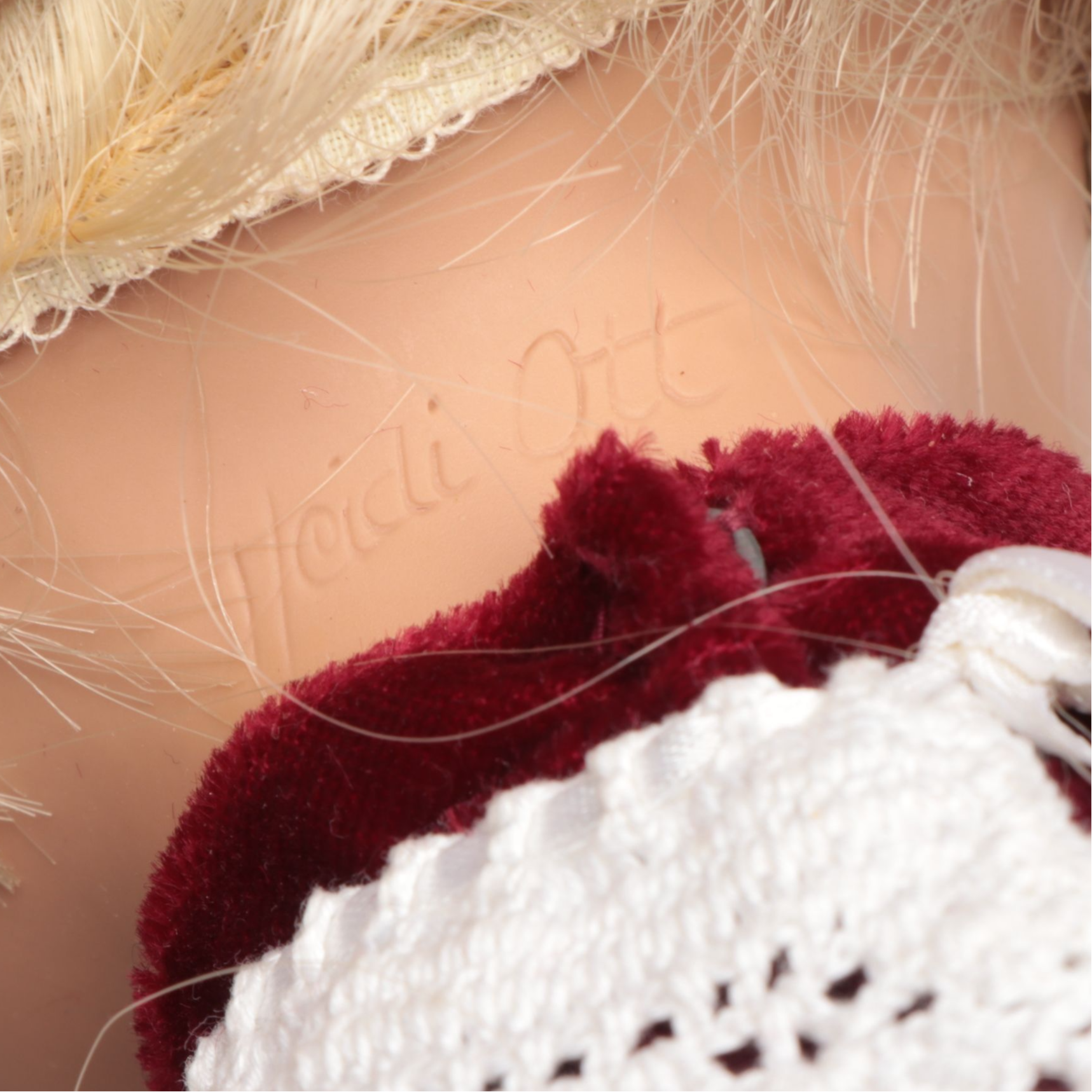 Heidi Ott Best Friends "Beth" Porcelain Doll with Other Porcelain Doll