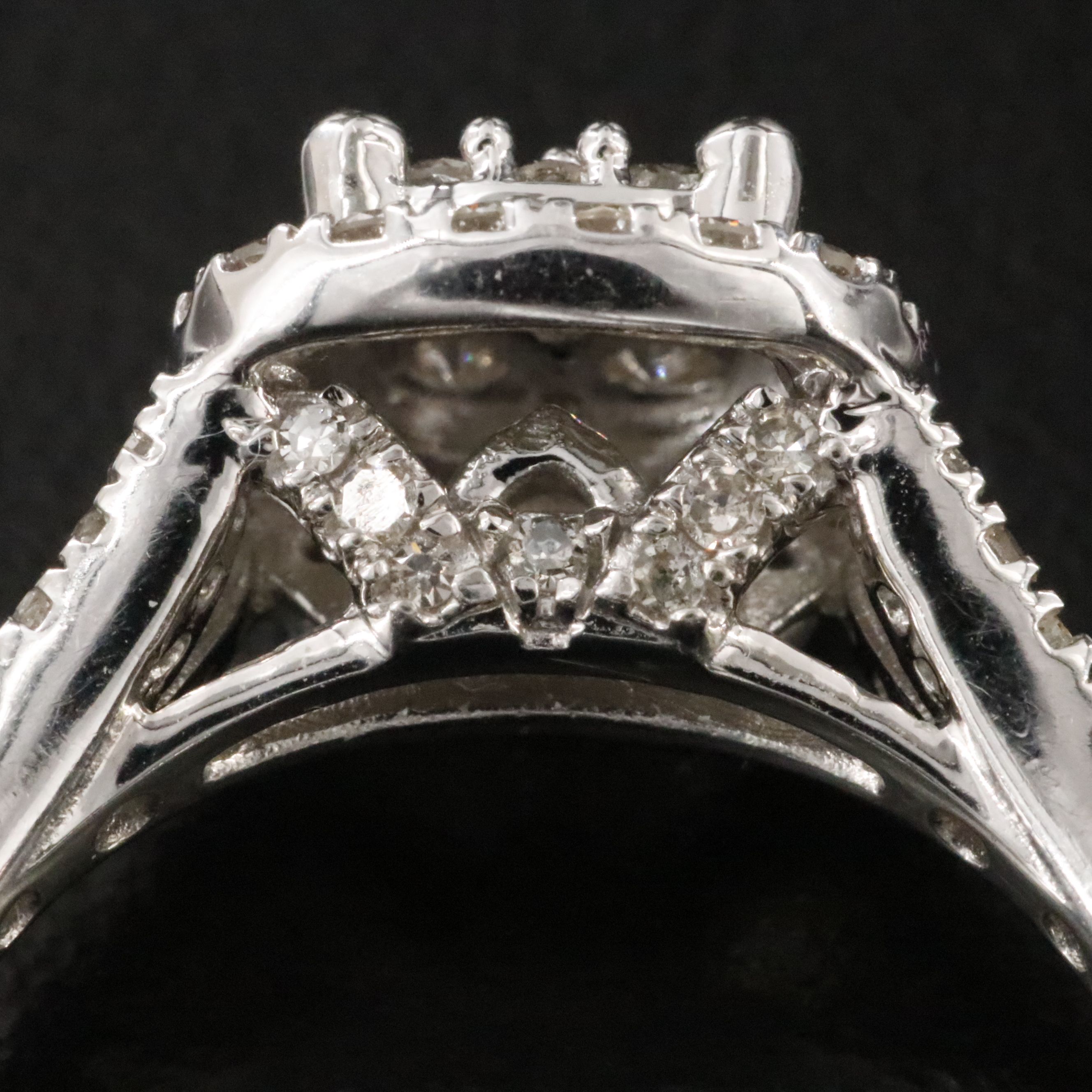 14K 0.95 CTW Diamond Ring Set