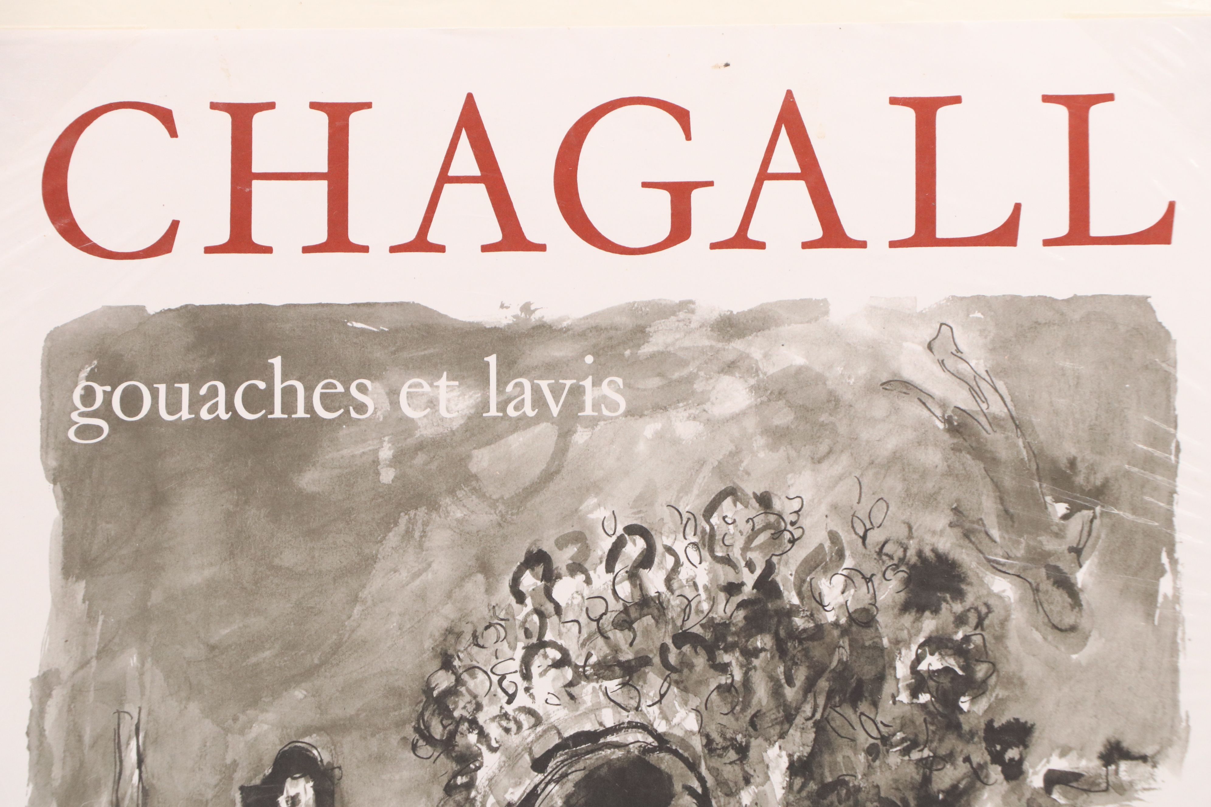 Marc Chagall Exhibition Poster for Gallery Maeght