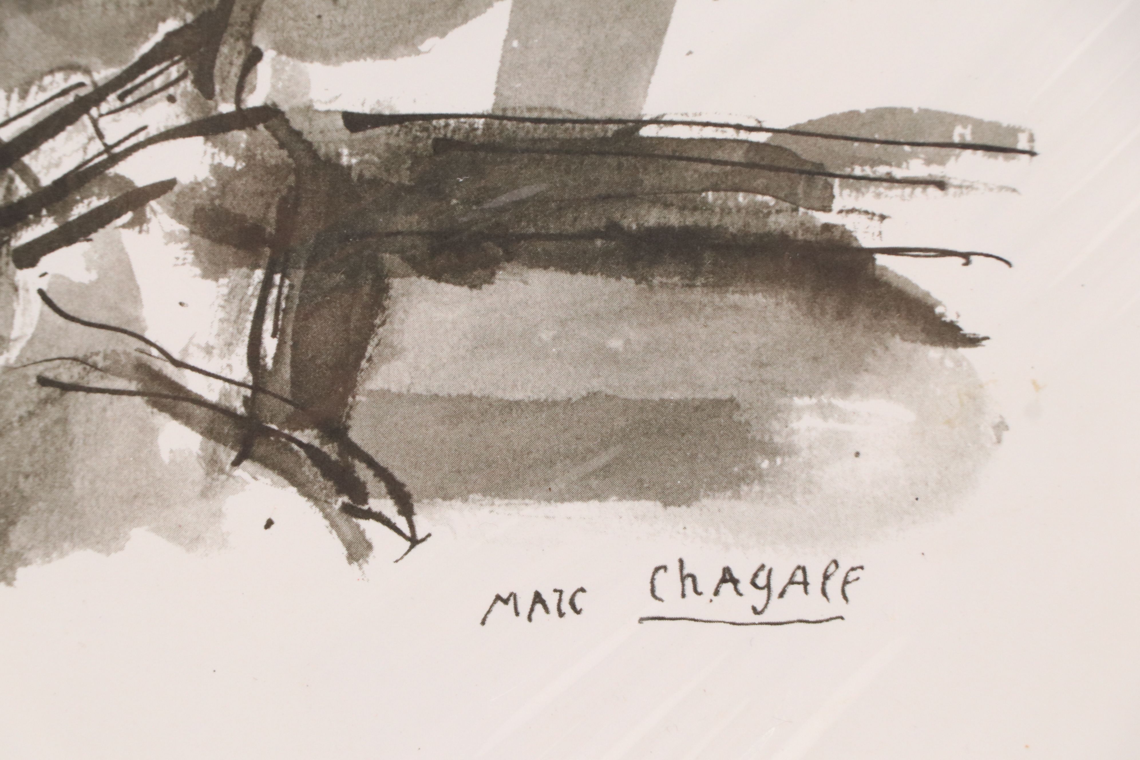 Marc Chagall Exhibition Poster for Gallery Maeght