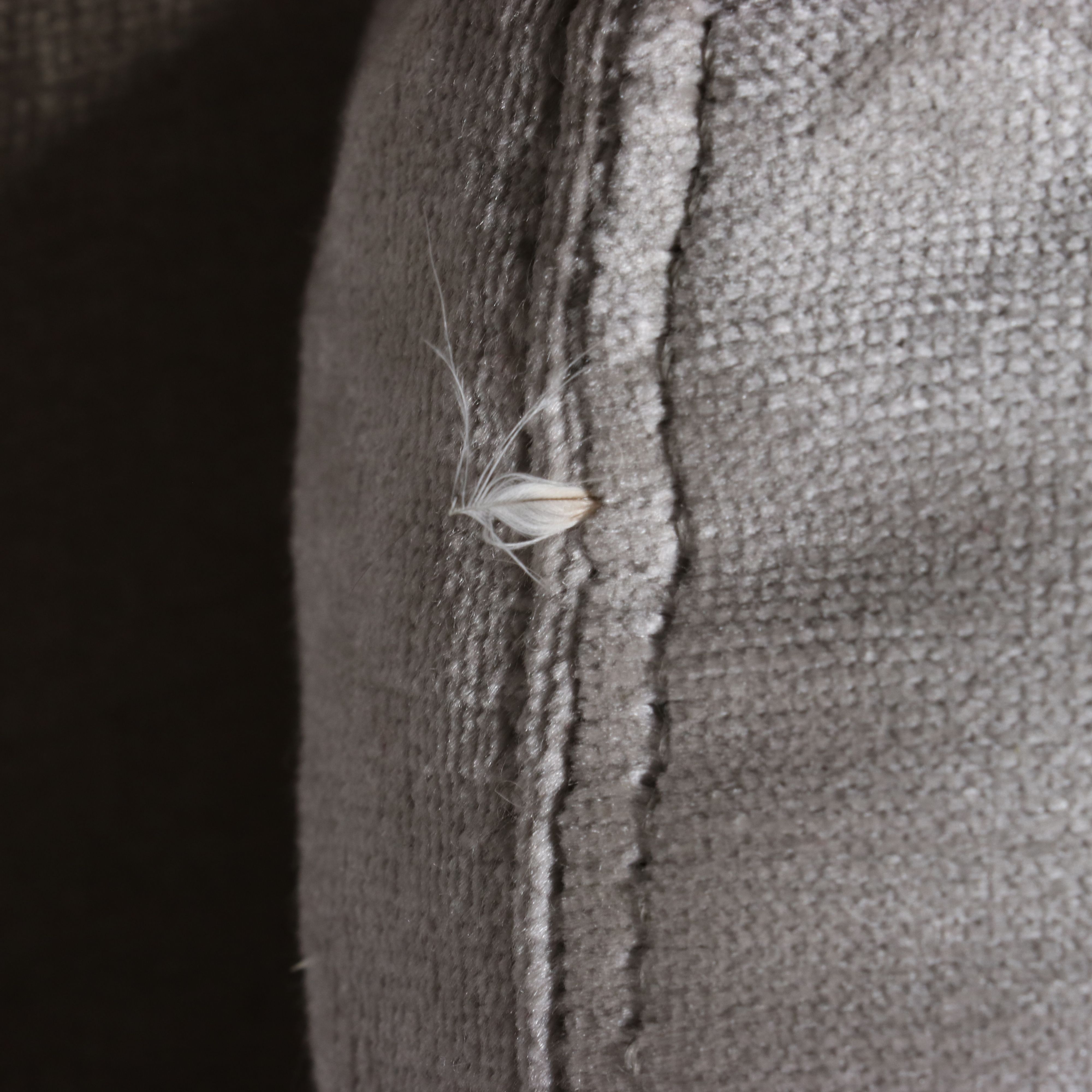 Restoration Hardware "Cloud" Inspired Belgian Track Arm Sofa in Grey Velvet