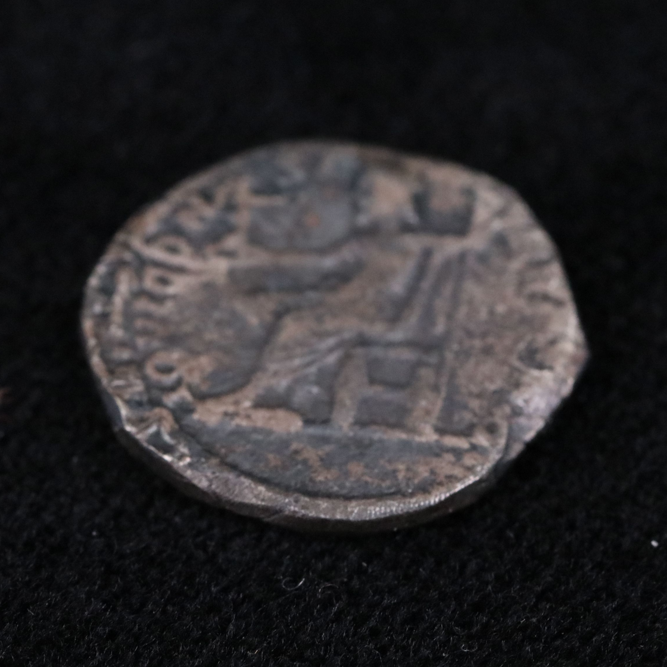 Ancient Roman Imperial AR Denarius Coin of Septimius Severus, ca. 197 A.D.