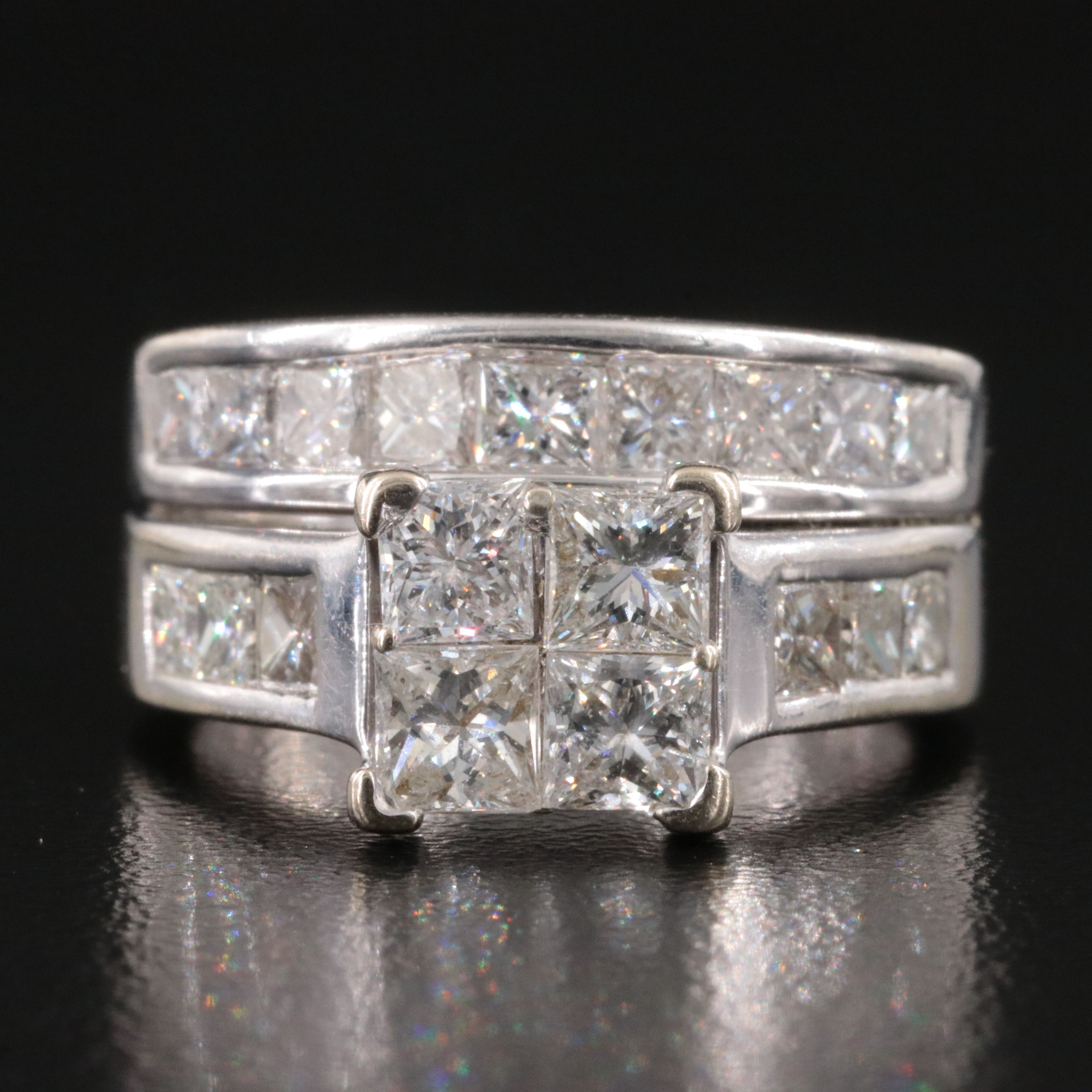 14K 2.60 CTW Diamond Ring