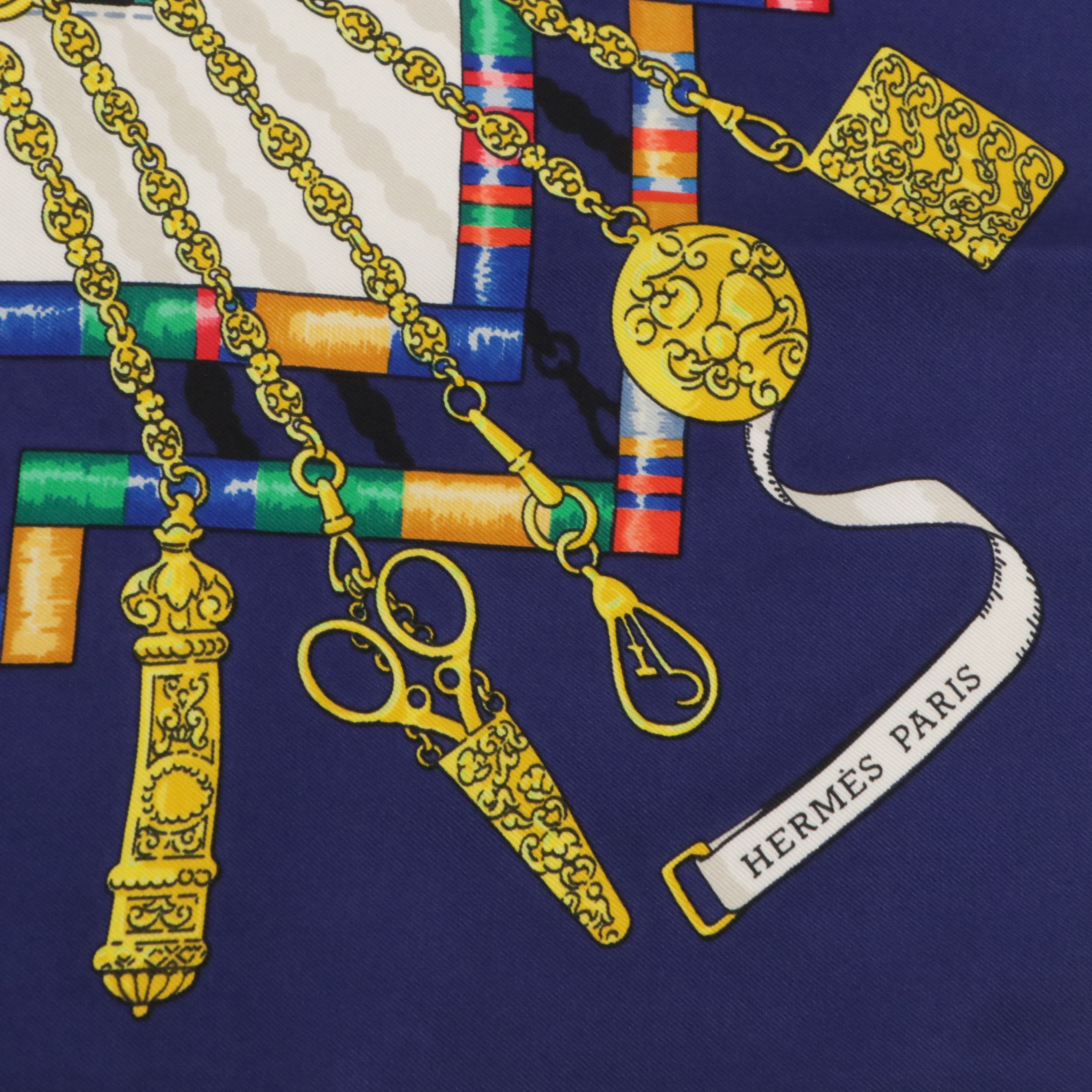 Hermès "Petite Main" Scarf 90 in Silk Twill