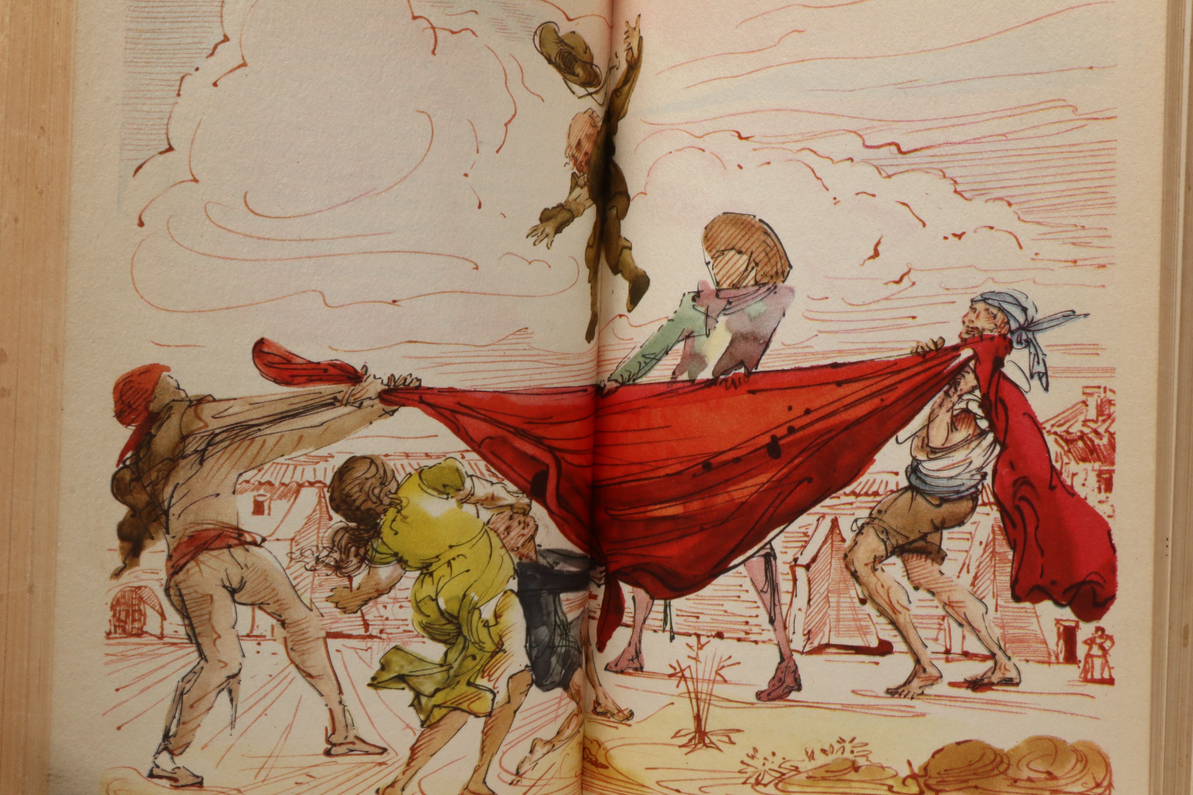 Salvador Dalí Illustrated "Don Quixote" by Miguel de Cervantes Saavedra, 1946