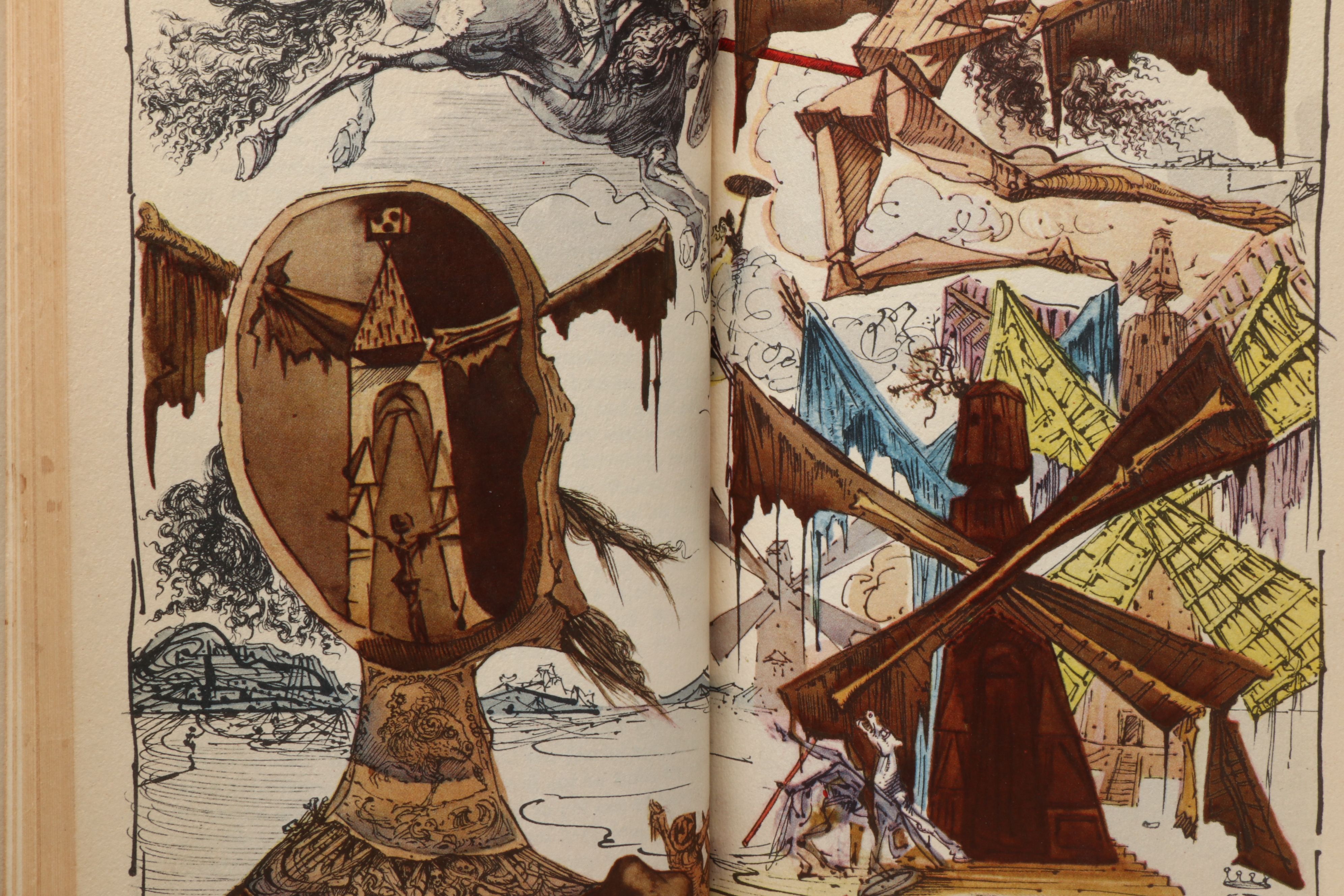 Salvador Dalí Illustrated "Don Quixote" by Miguel de Cervantes Saavedra, 1946