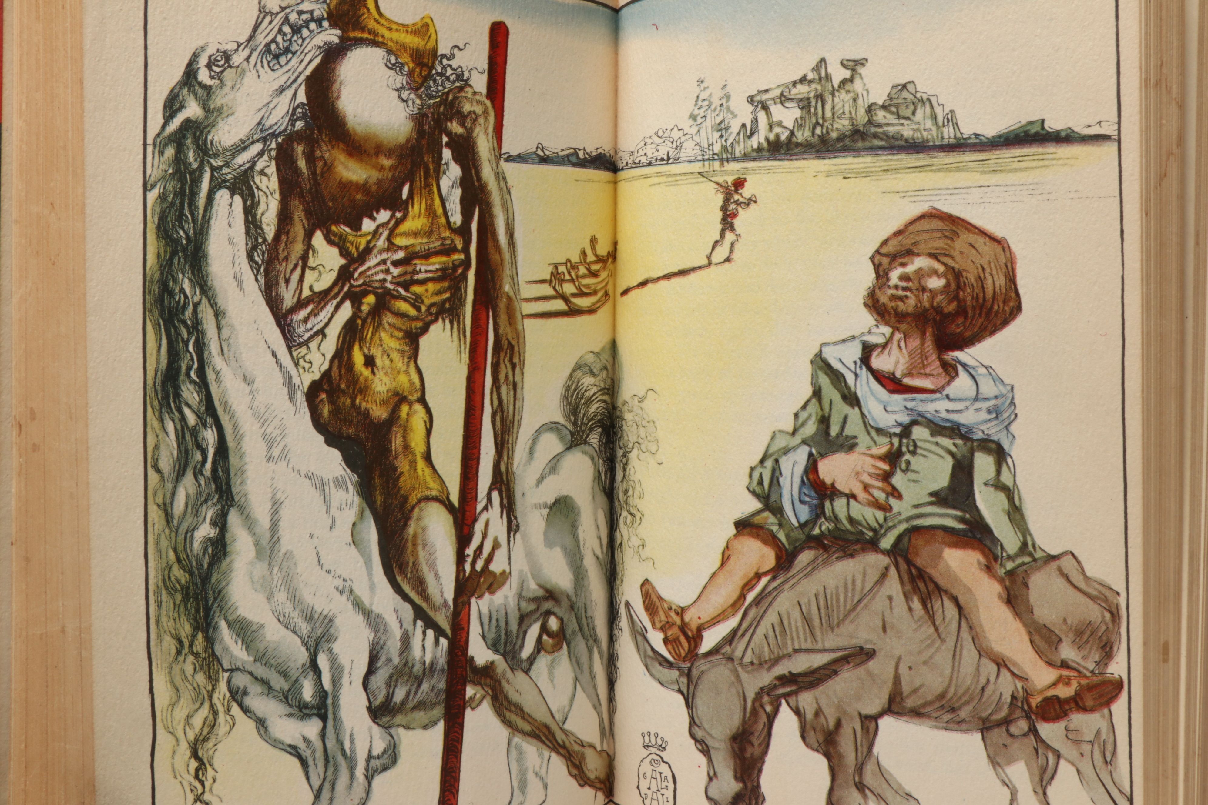 Salvador Dalí Illustrated "Don Quixote" by Miguel de Cervantes Saavedra, 1946