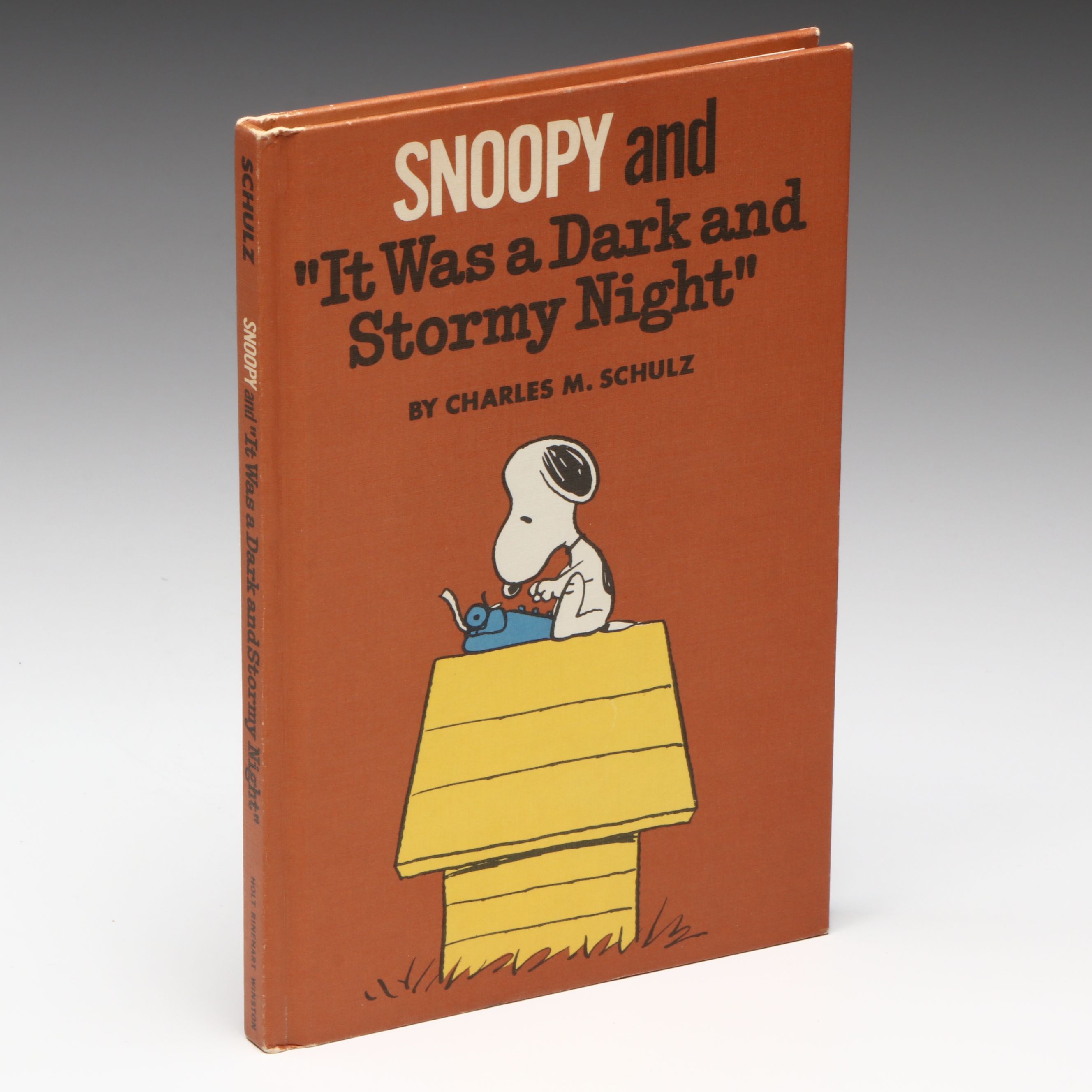First Edition "Snoopy and It Was a Dark and Stormy Night" by Charles M. Schulz