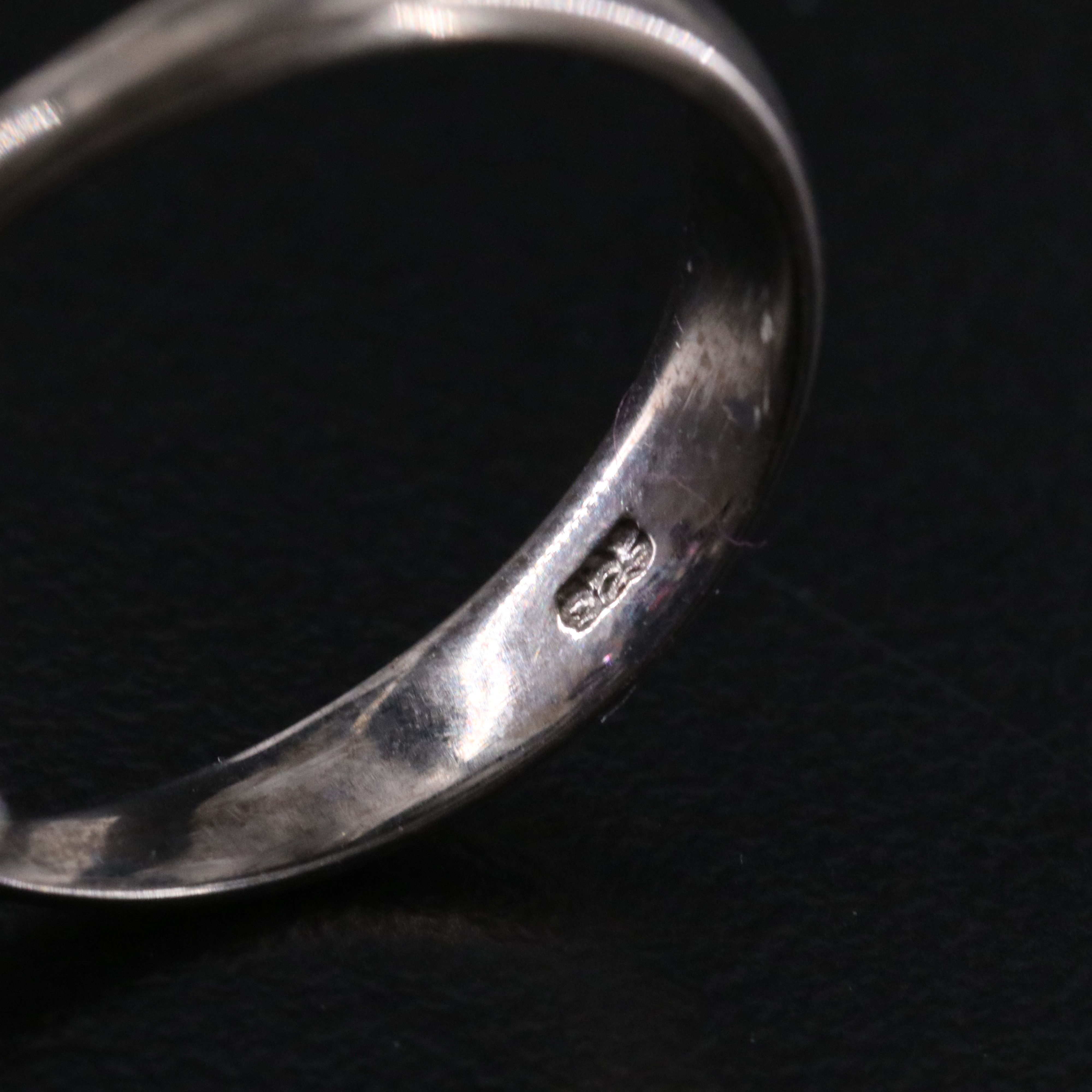 Sterling Corundum Ring with Other Gemstone Accents