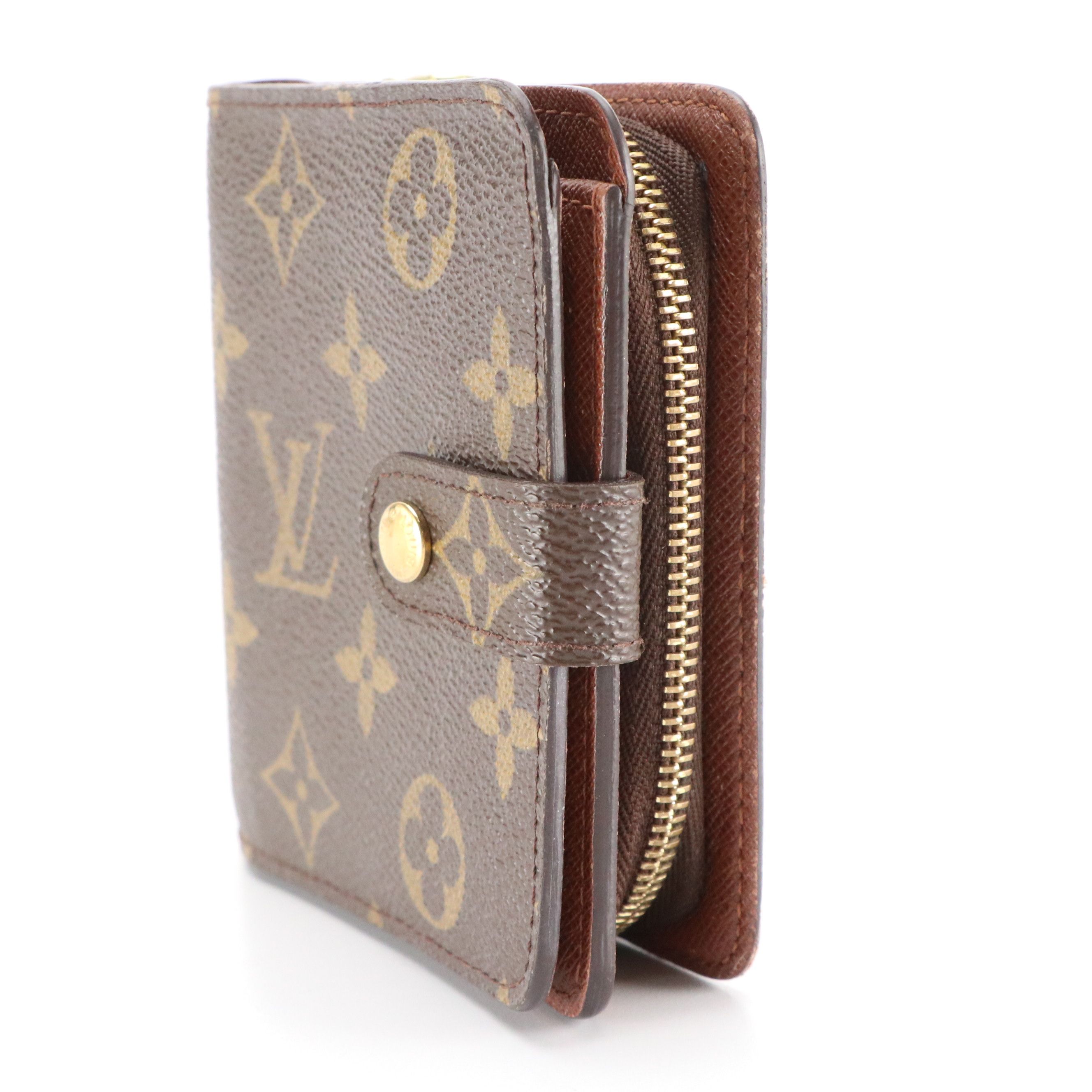 Louis Vuitton Compact Zippé Wallet in Monogram Canvas