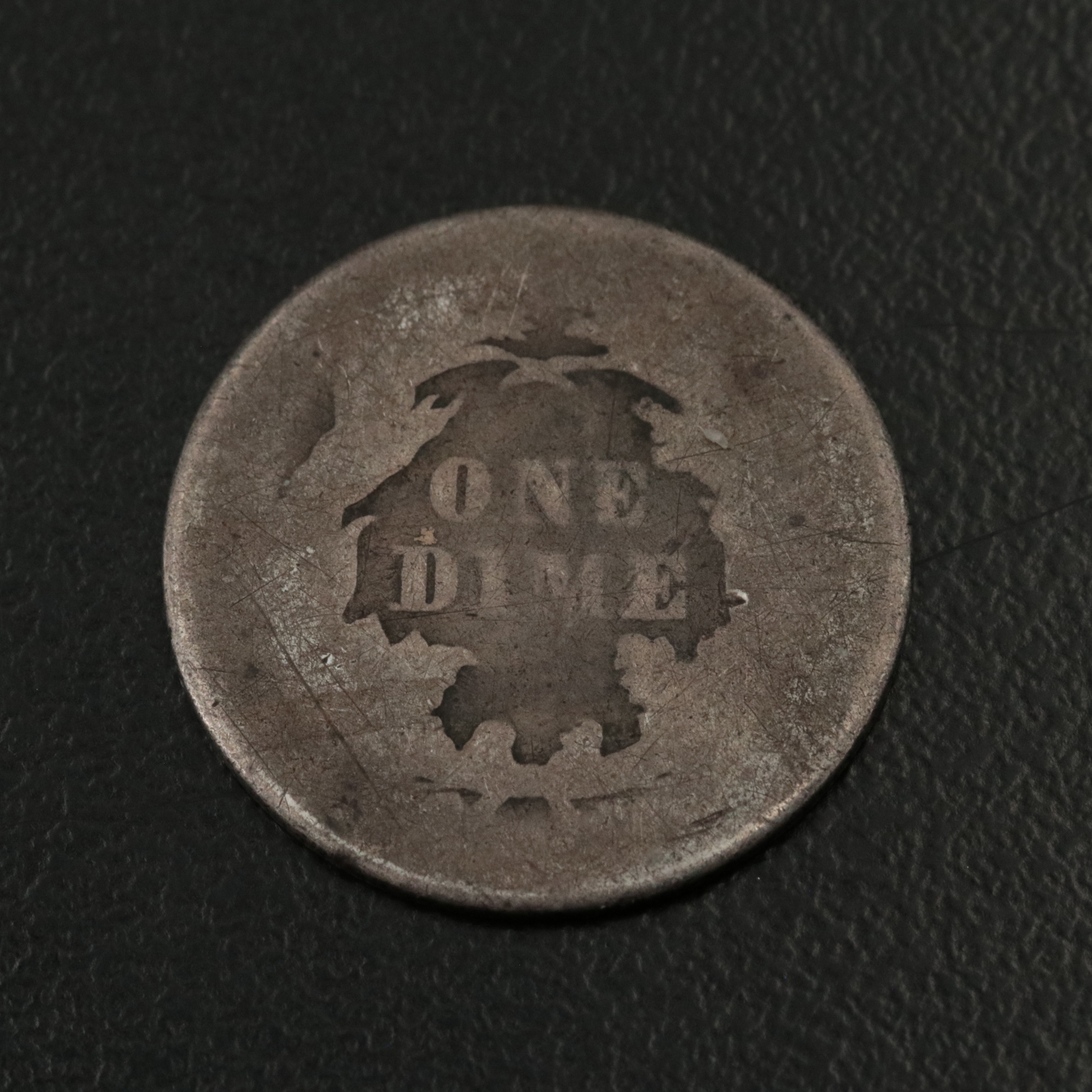 Twenty-Four Barber Silver Dimes and One Liberty Seated Silver Dime
